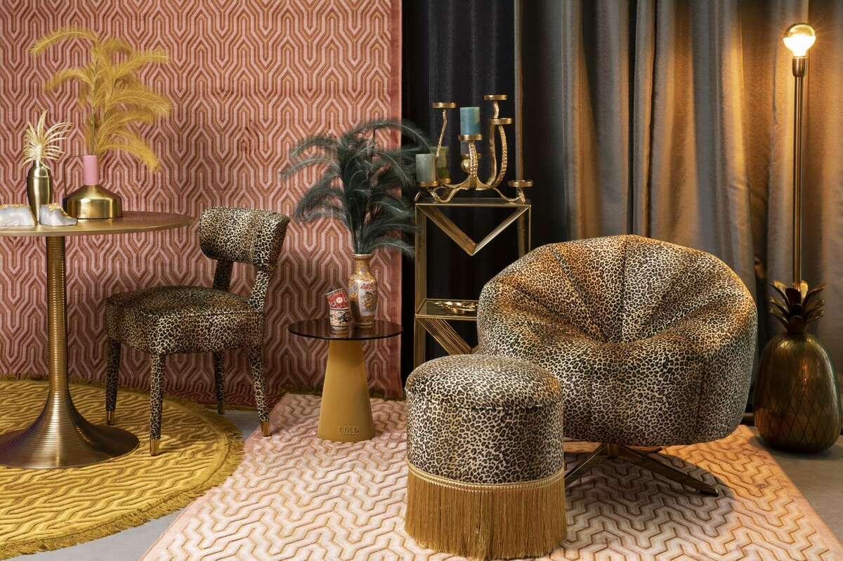 Fotel WHERE THE SUN DOESN'T SHINE panterka Bold Monkey Eye on Design