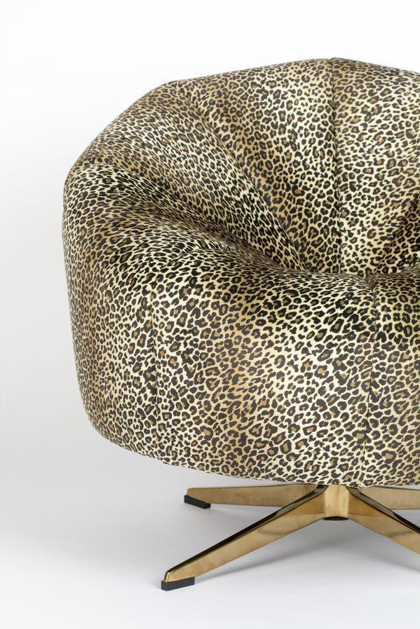 Fotel WHERE THE SUN DOESN'T SHINE panterka Bold Monkey Eye on Design