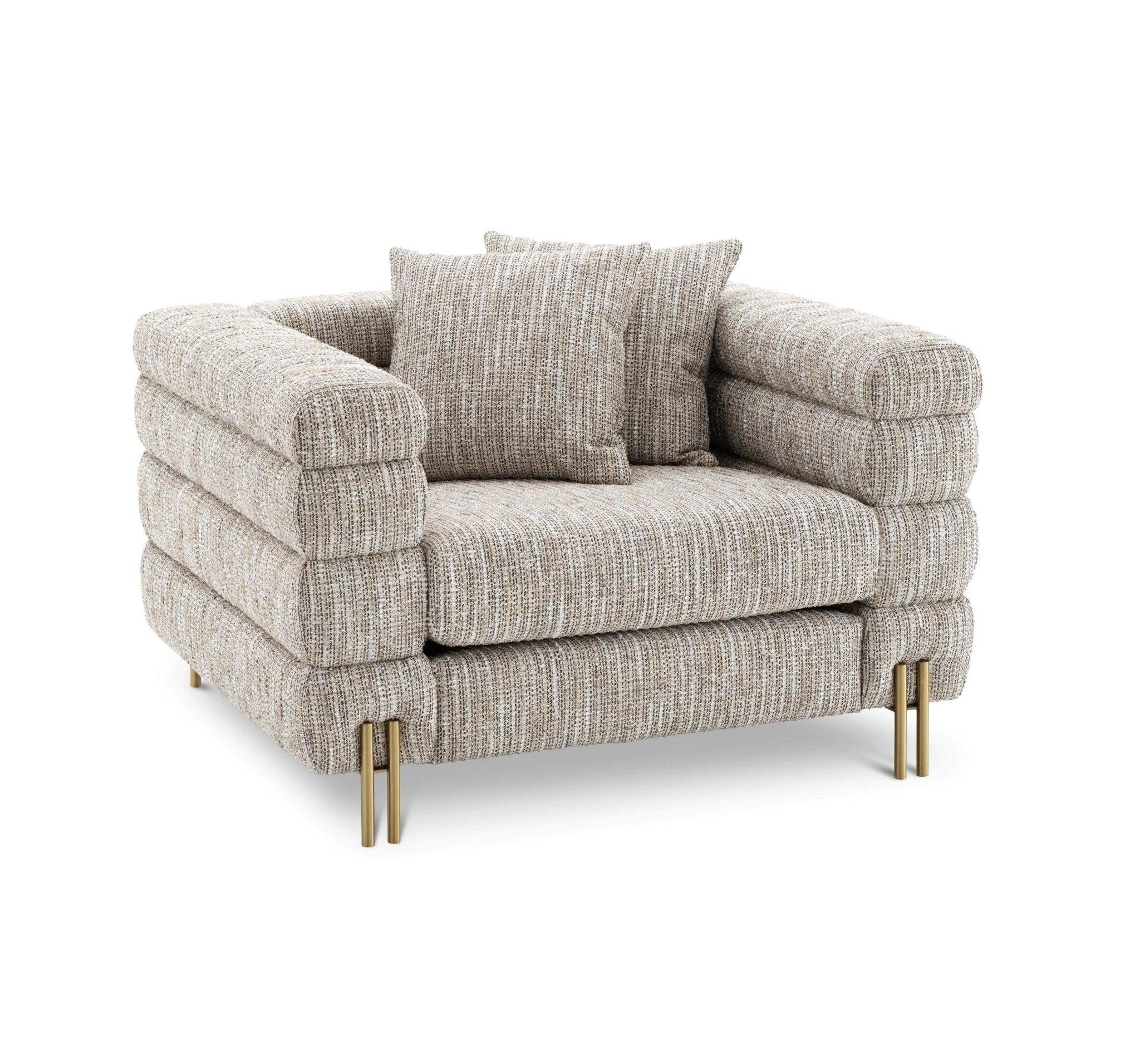 Fotel YORK beżowy Eichholtz Eye on Design