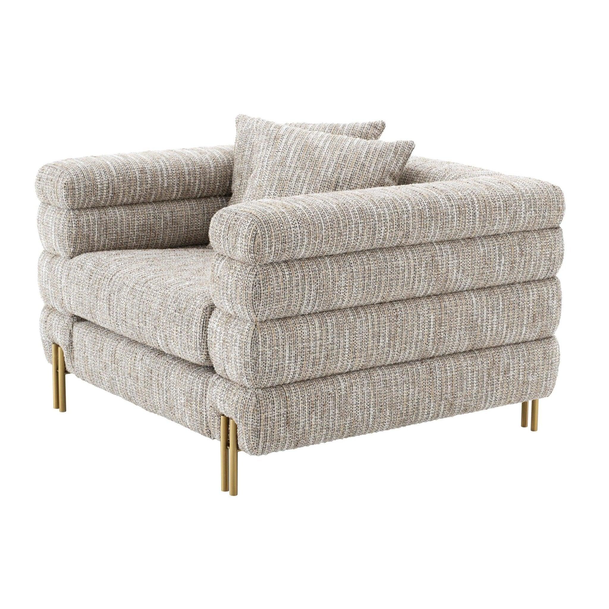 Fotel YORK beżowy Eichholtz Eye on Design