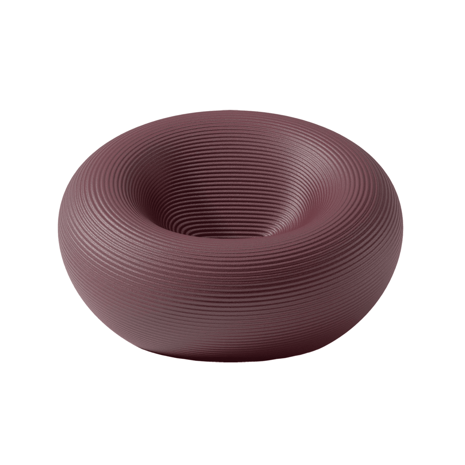 Fotel zewnętrzny NAMI bordowy Qeeboo Eye on Design