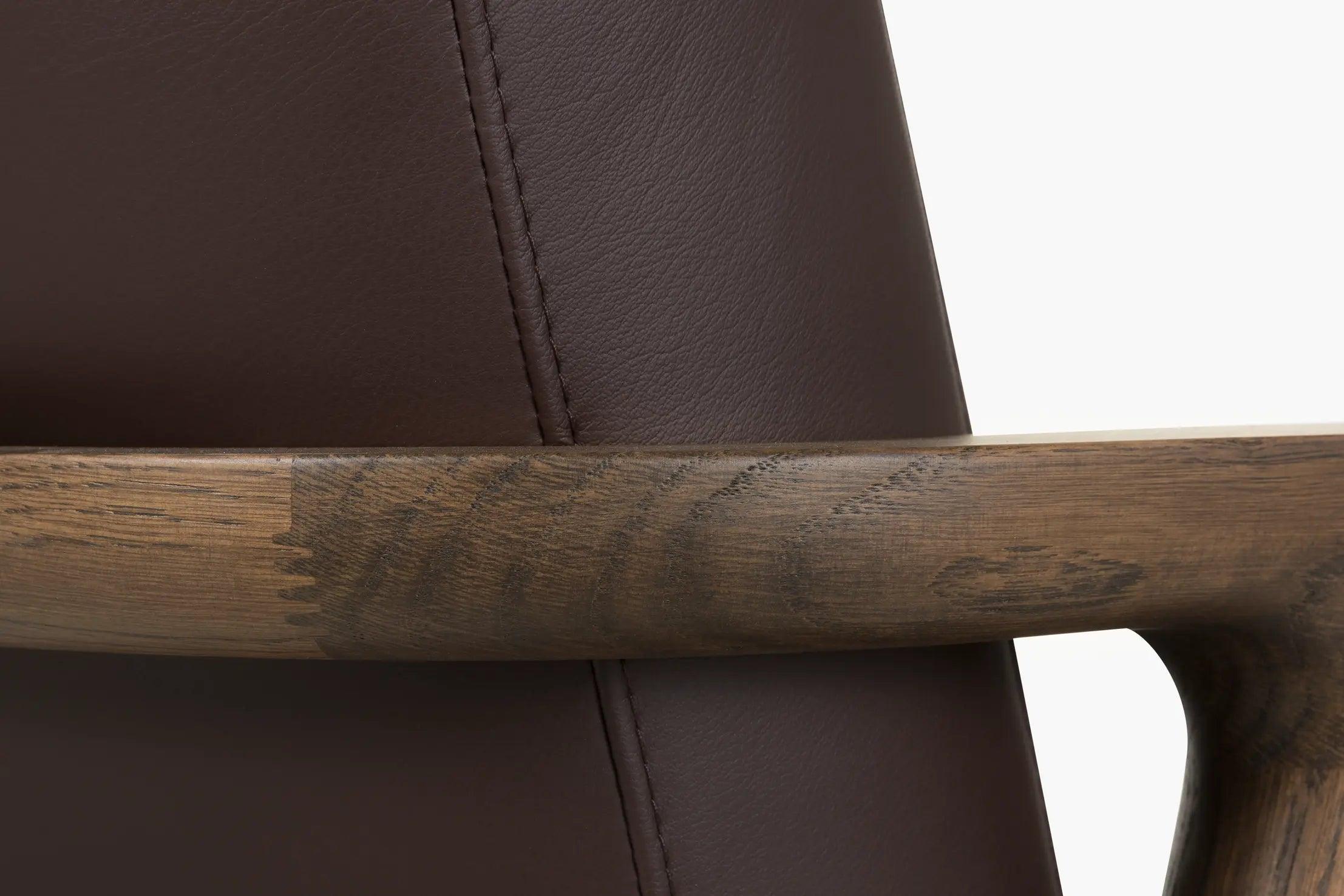 Fotel ZIO drewno dębowe Moooi Eye on Design