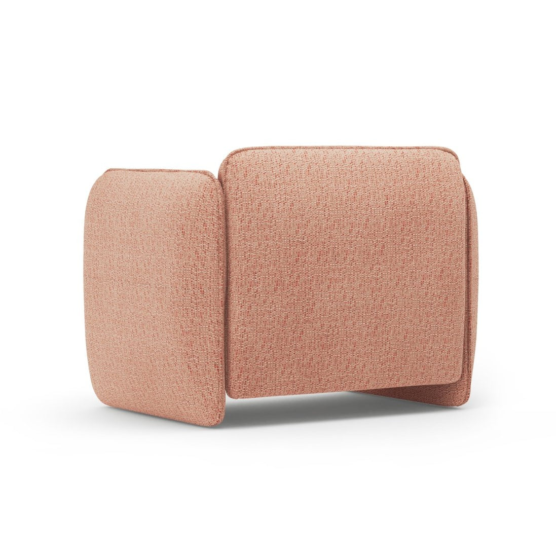 Fauteuil GEORGIA roze chenille