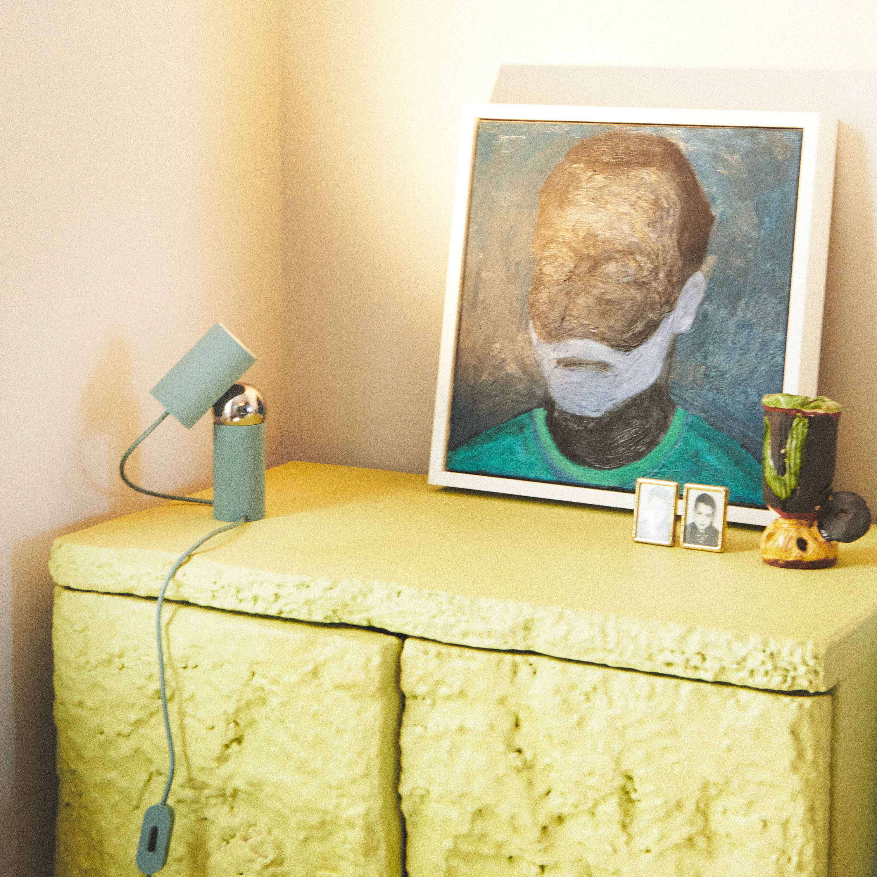 Tafellamp BILBOQUET salie