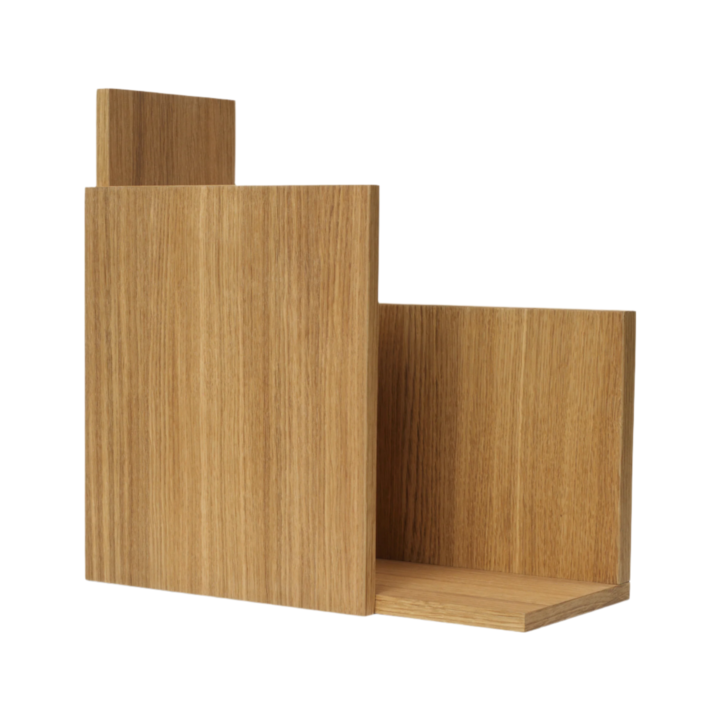 Wandplank STAGGER SQUARE geolied eiken multiplex