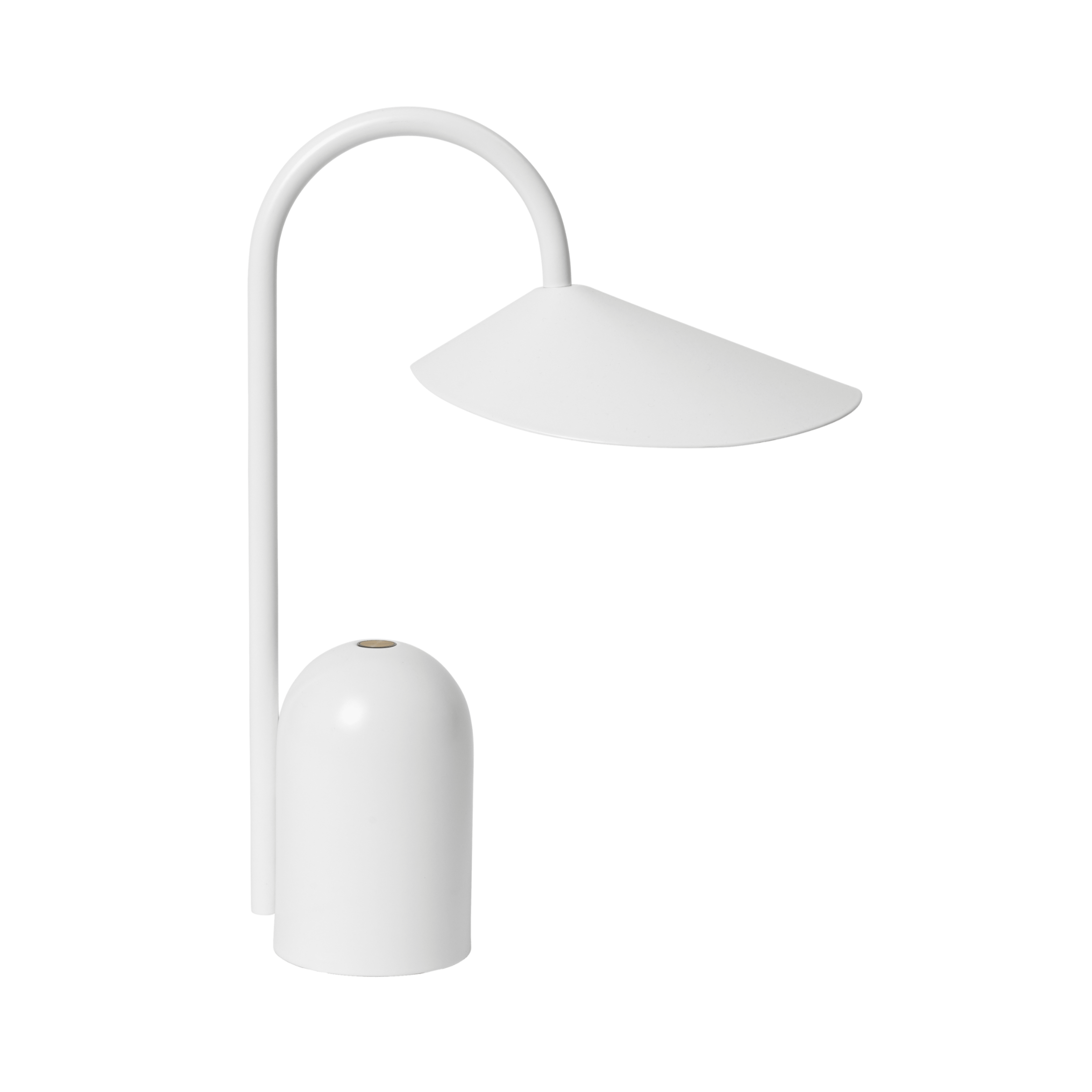 Tragbare Lampe ARUM weiß