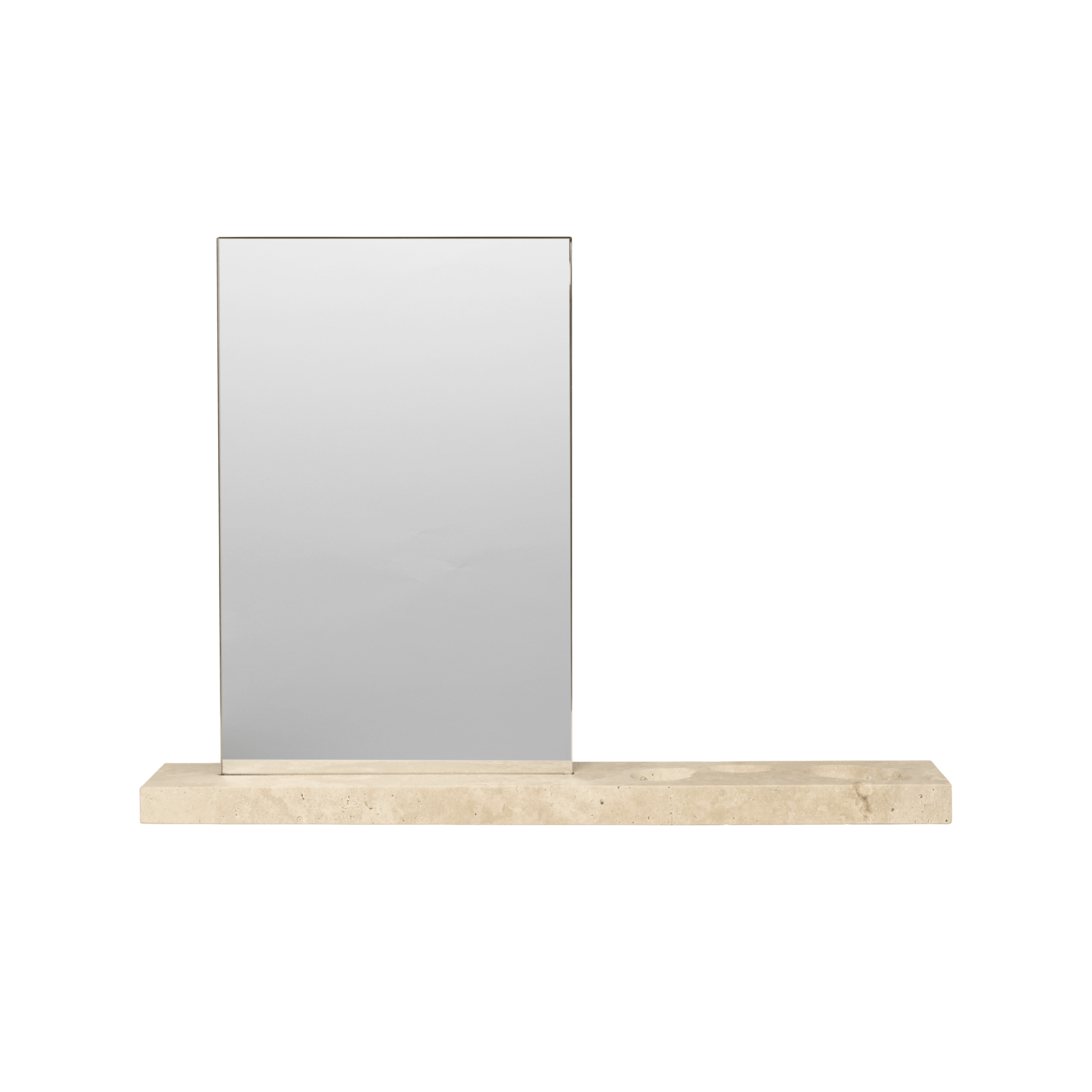 Lustro tafel CASETA travertijn