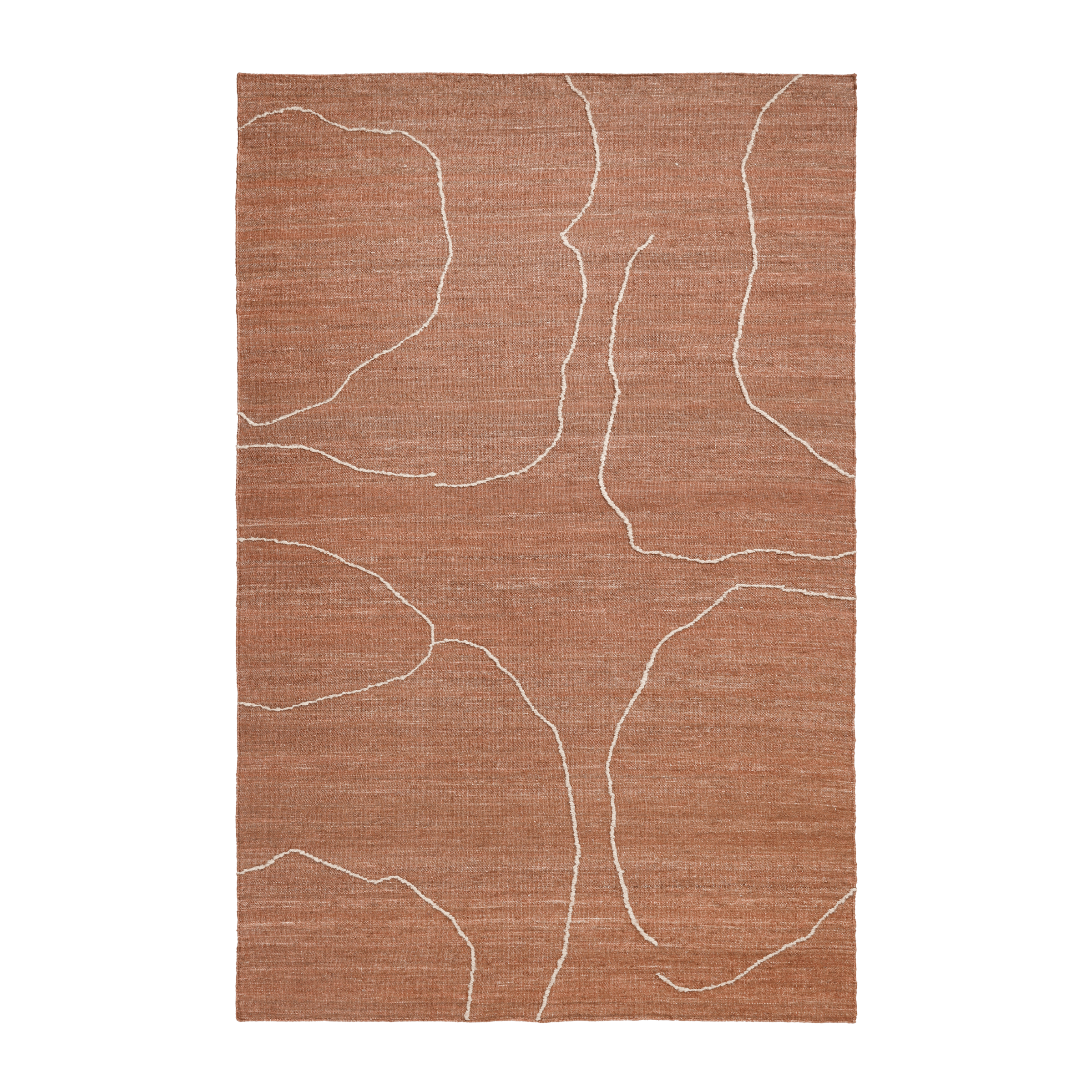 Vloerkleed GESSO baksteen