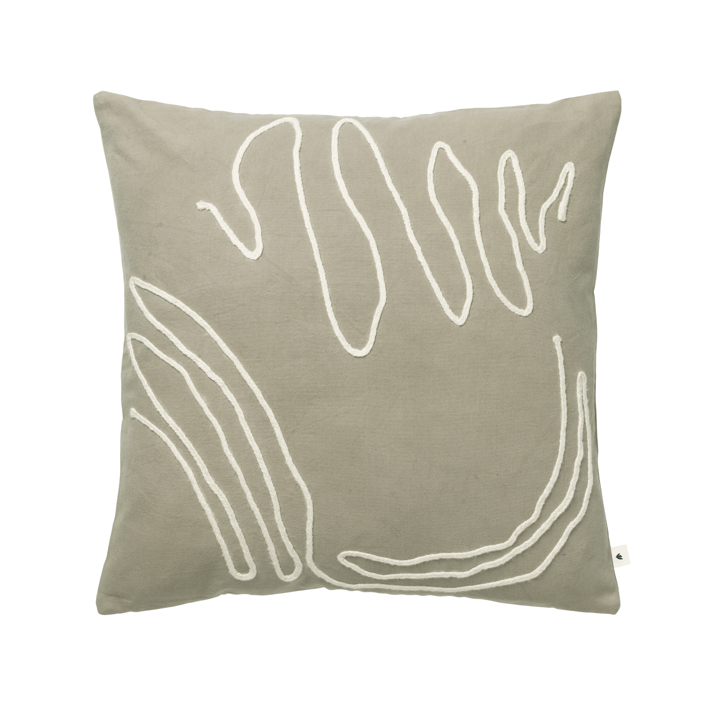 Decoratieve kussen JOT lichtgroen