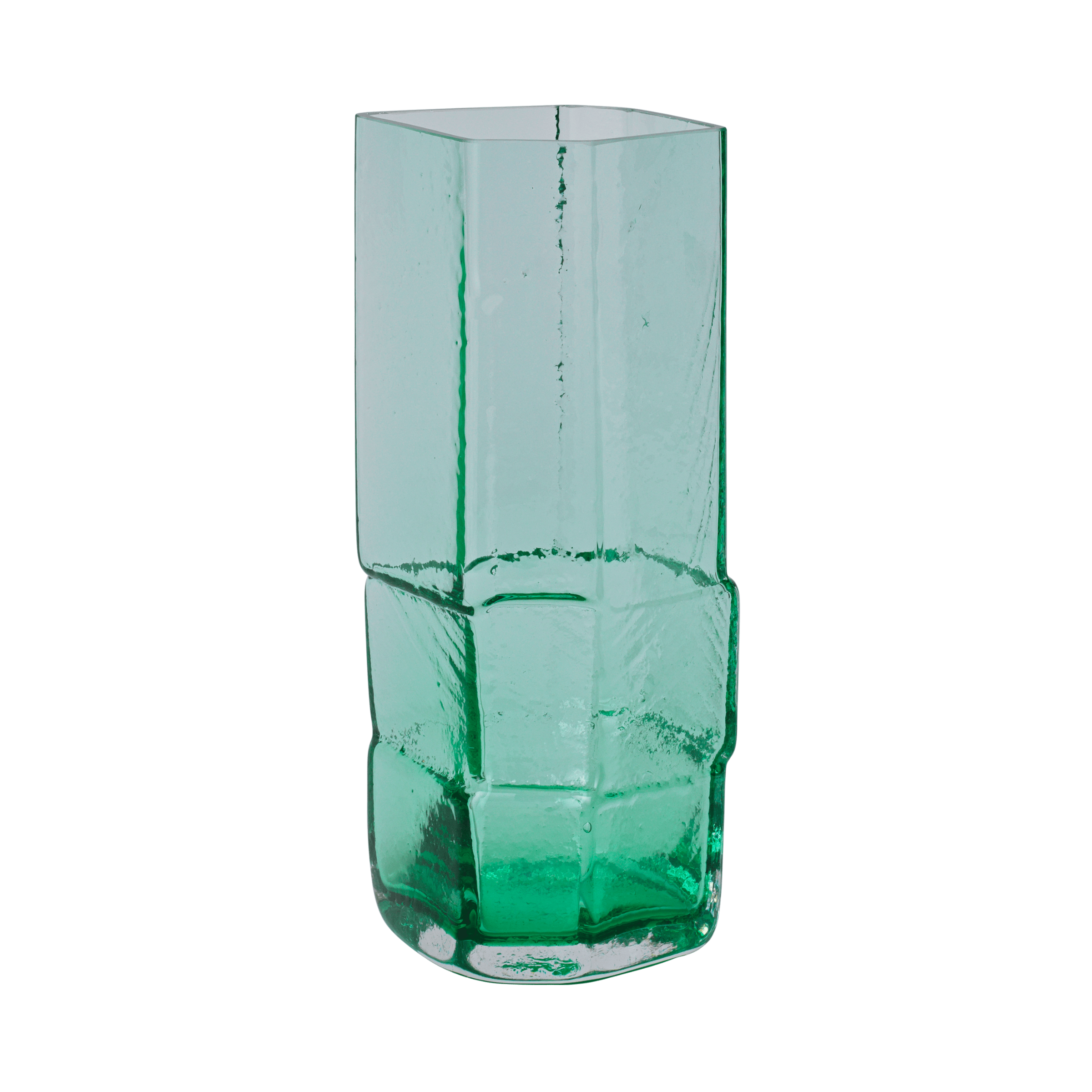 Vase MURO grünes Glas