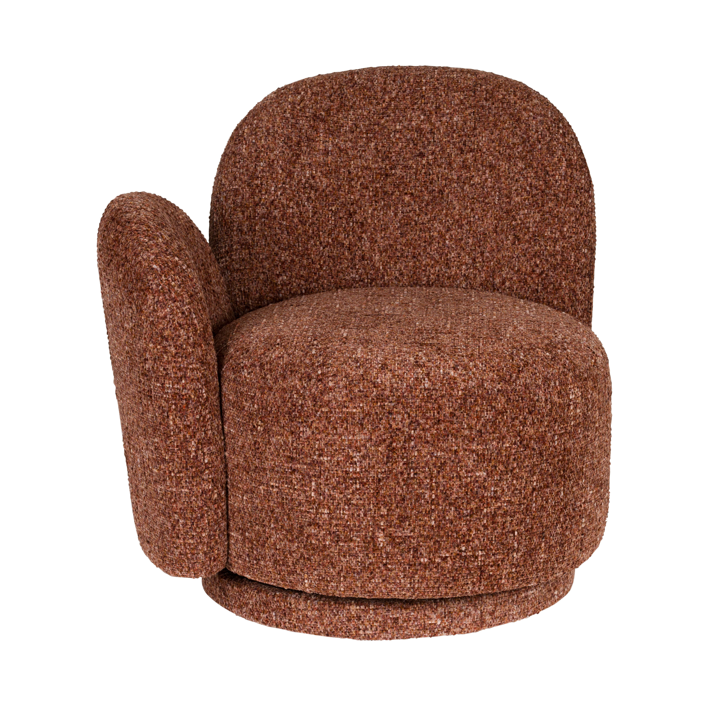 Drehstuhl ROSE bordeaux melange