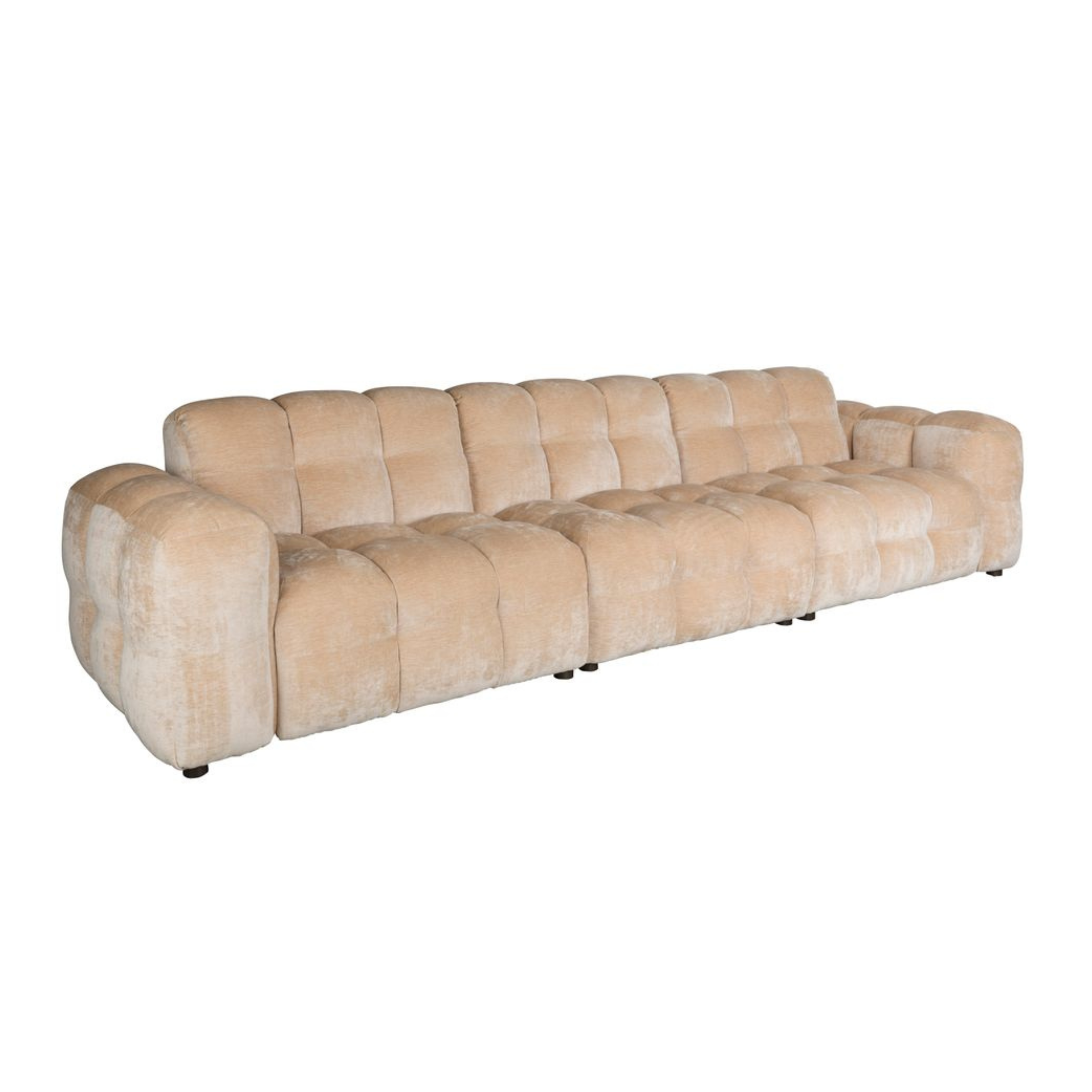 Sofa 4,5-persoons HACKMAN beige velours