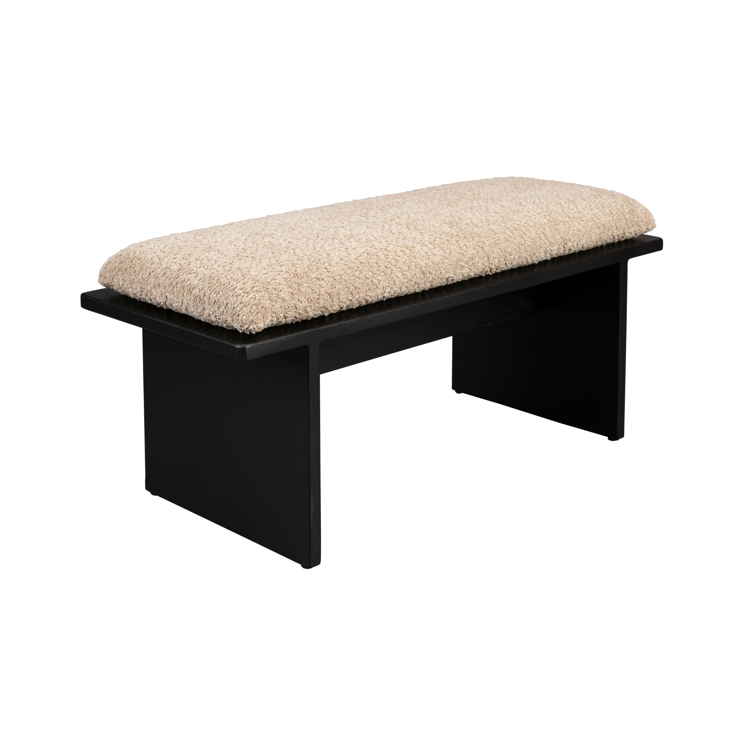 SHIHO bench broken white with wooden base