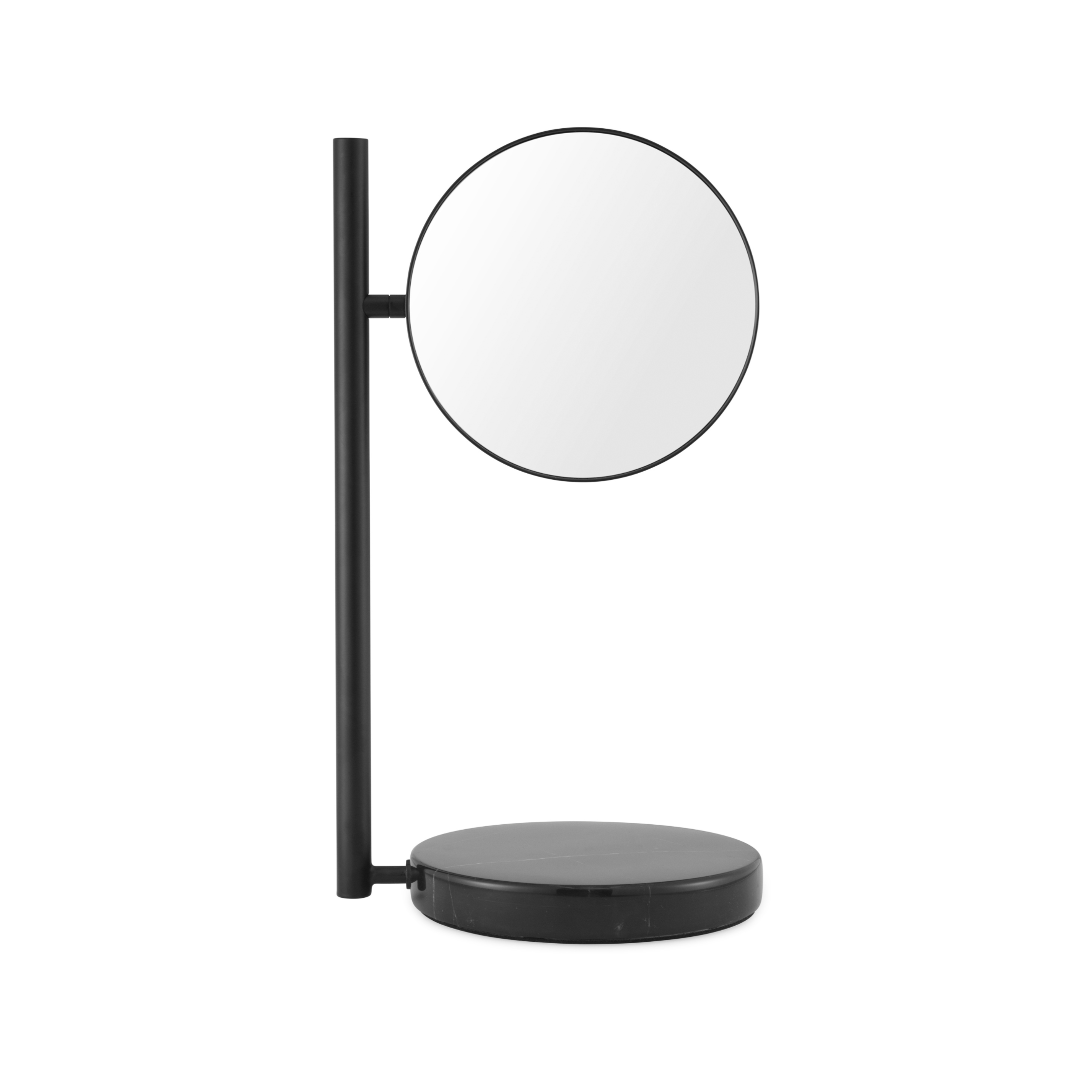 Freestanding mirror POSE black marble