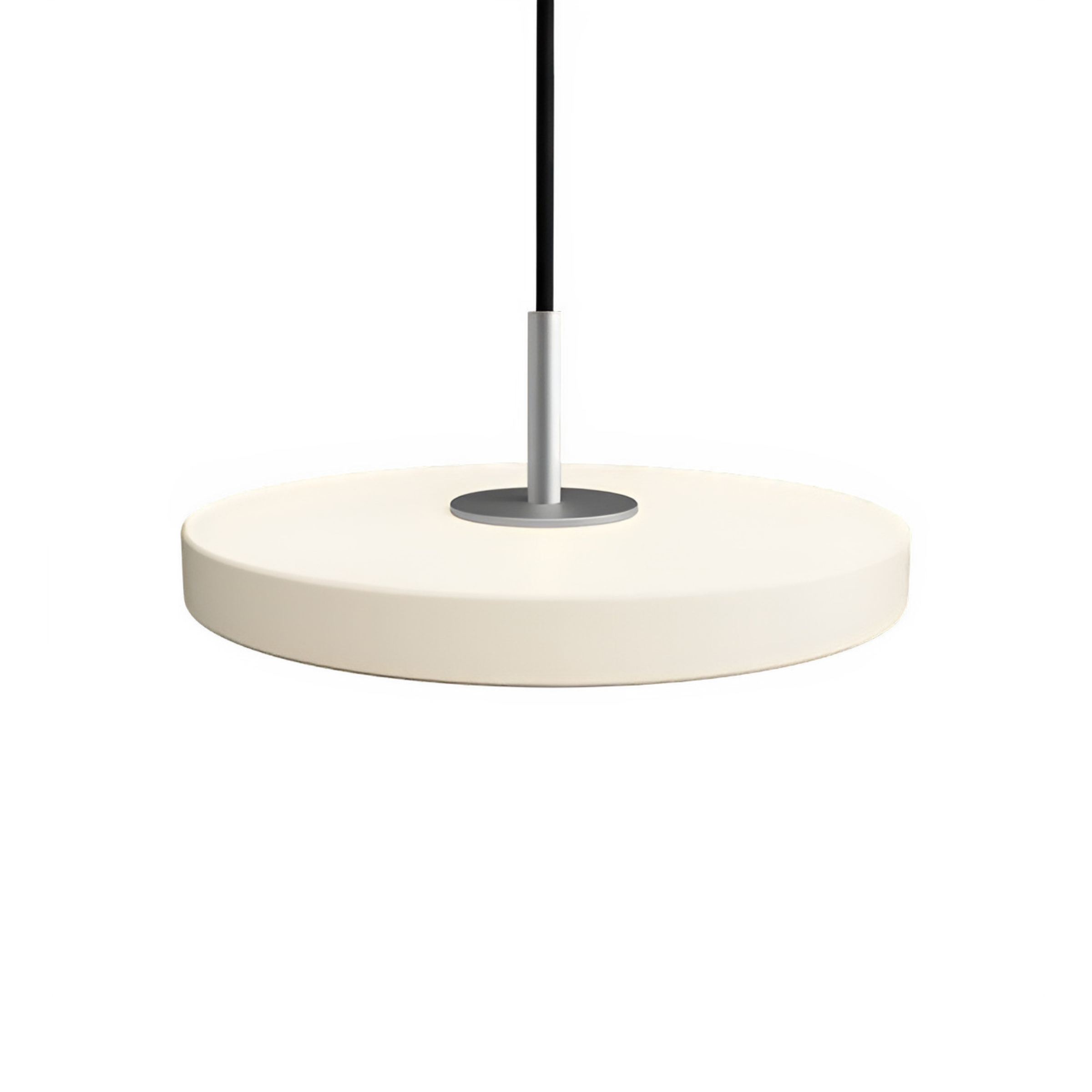 Hanglamp ASTERIA MICRO parelmoer met zilveren inzet