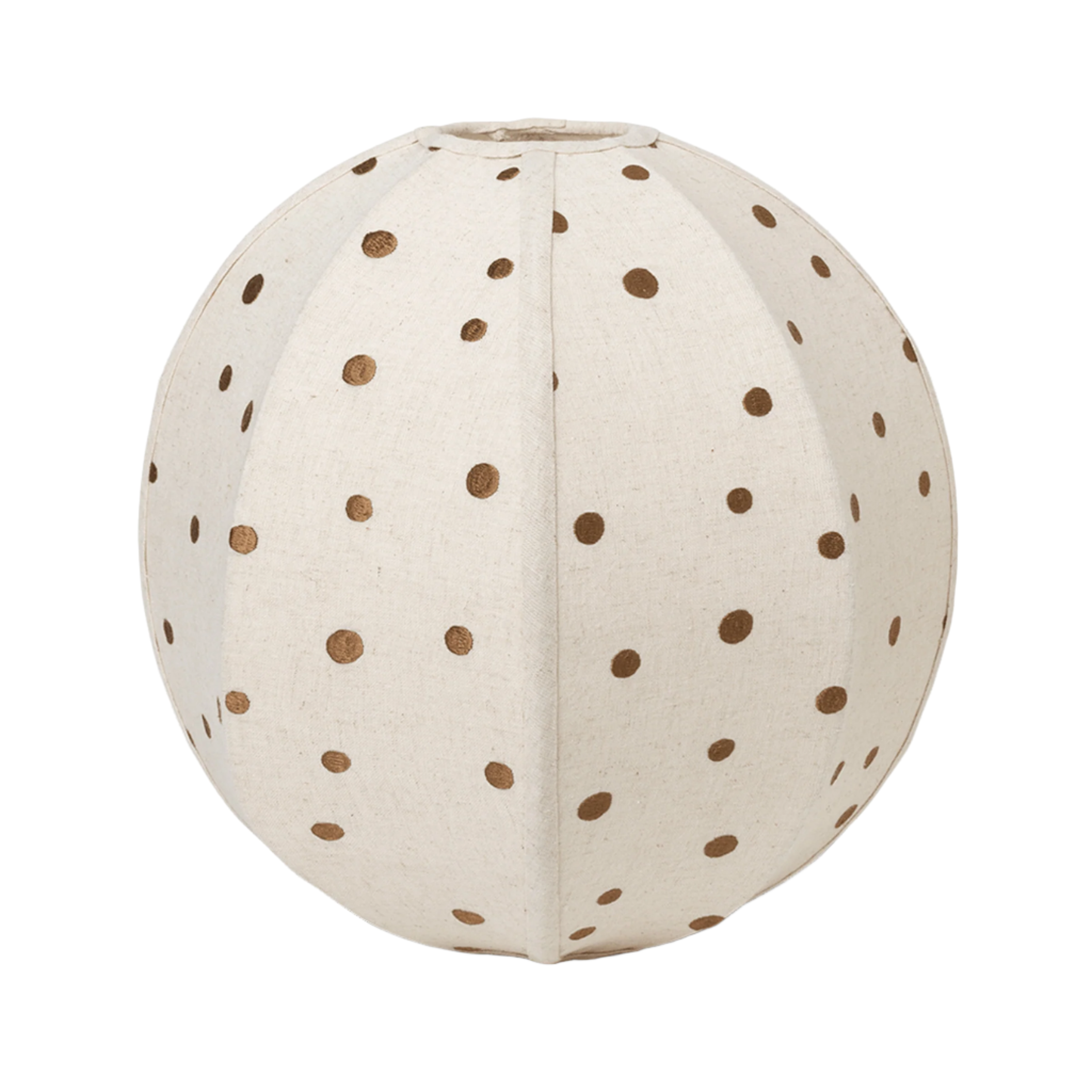DOTS TEXTILE Lampenschirm hellbeige