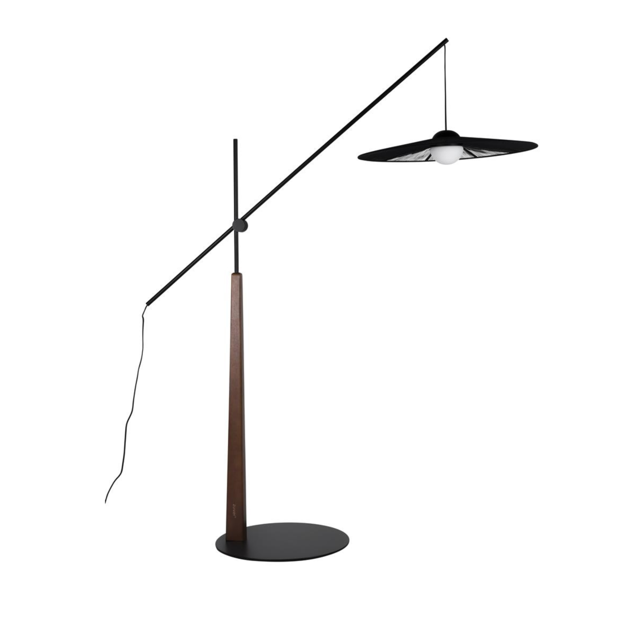 Vloerlamp BELLE zwart