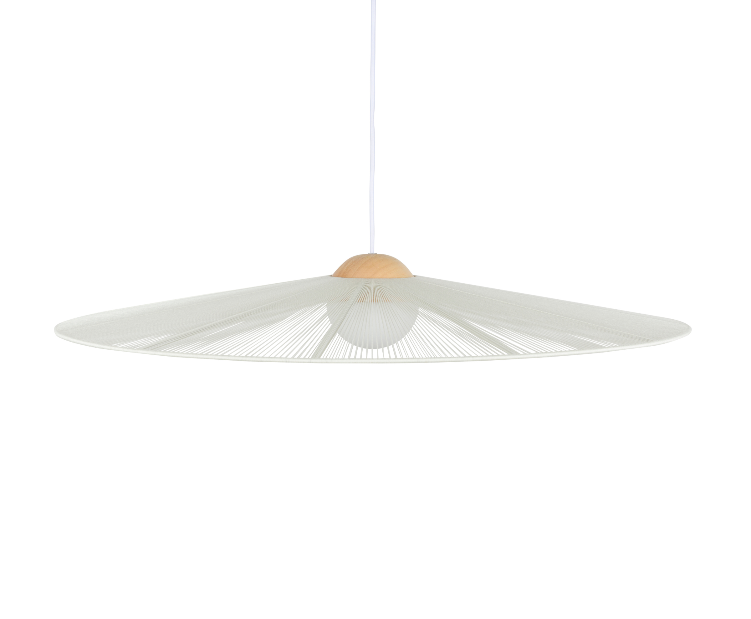 Hanglamp BELLE gebroken wit