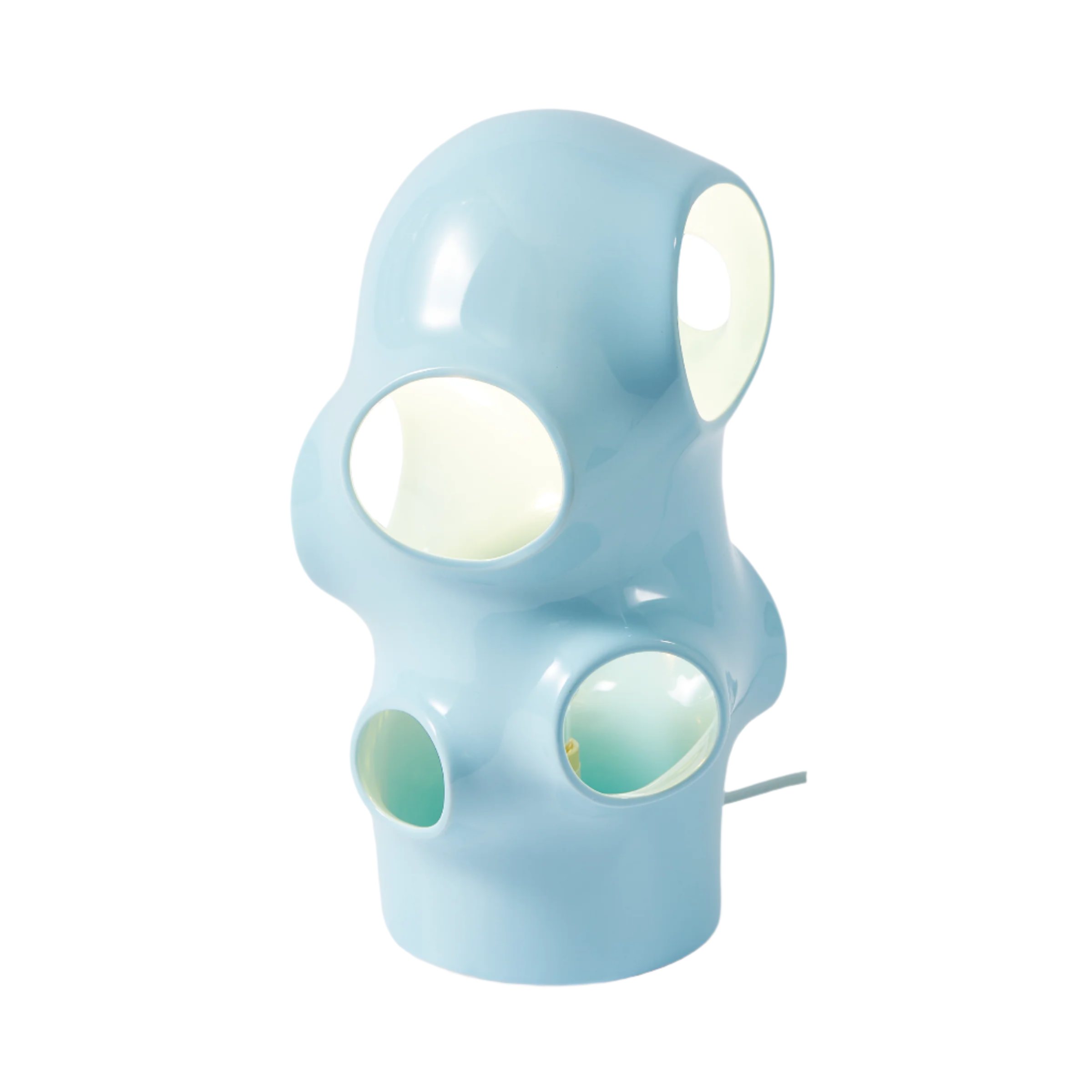 BULLE Tischleuchte hellblau