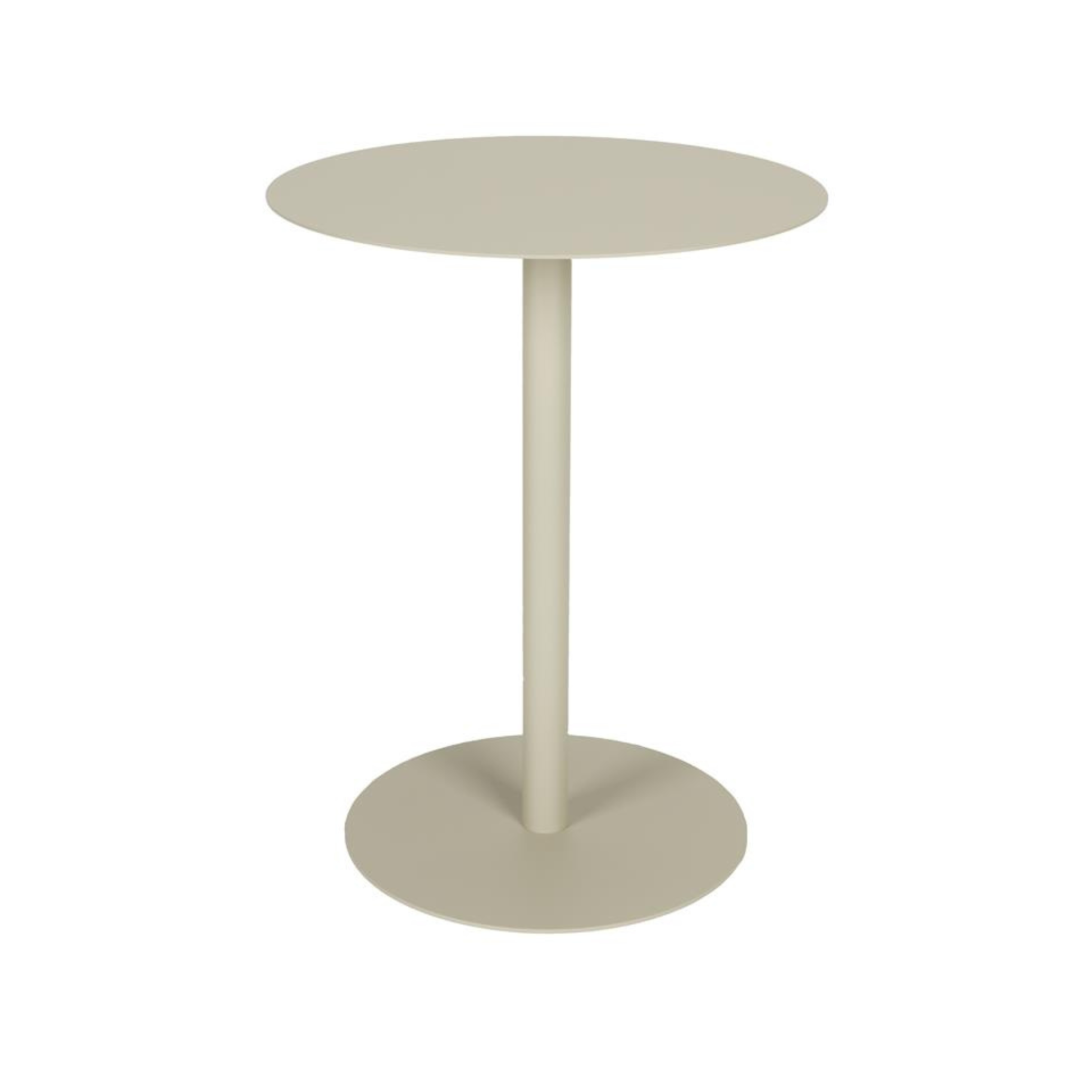 Beige bijzettafel SNOW