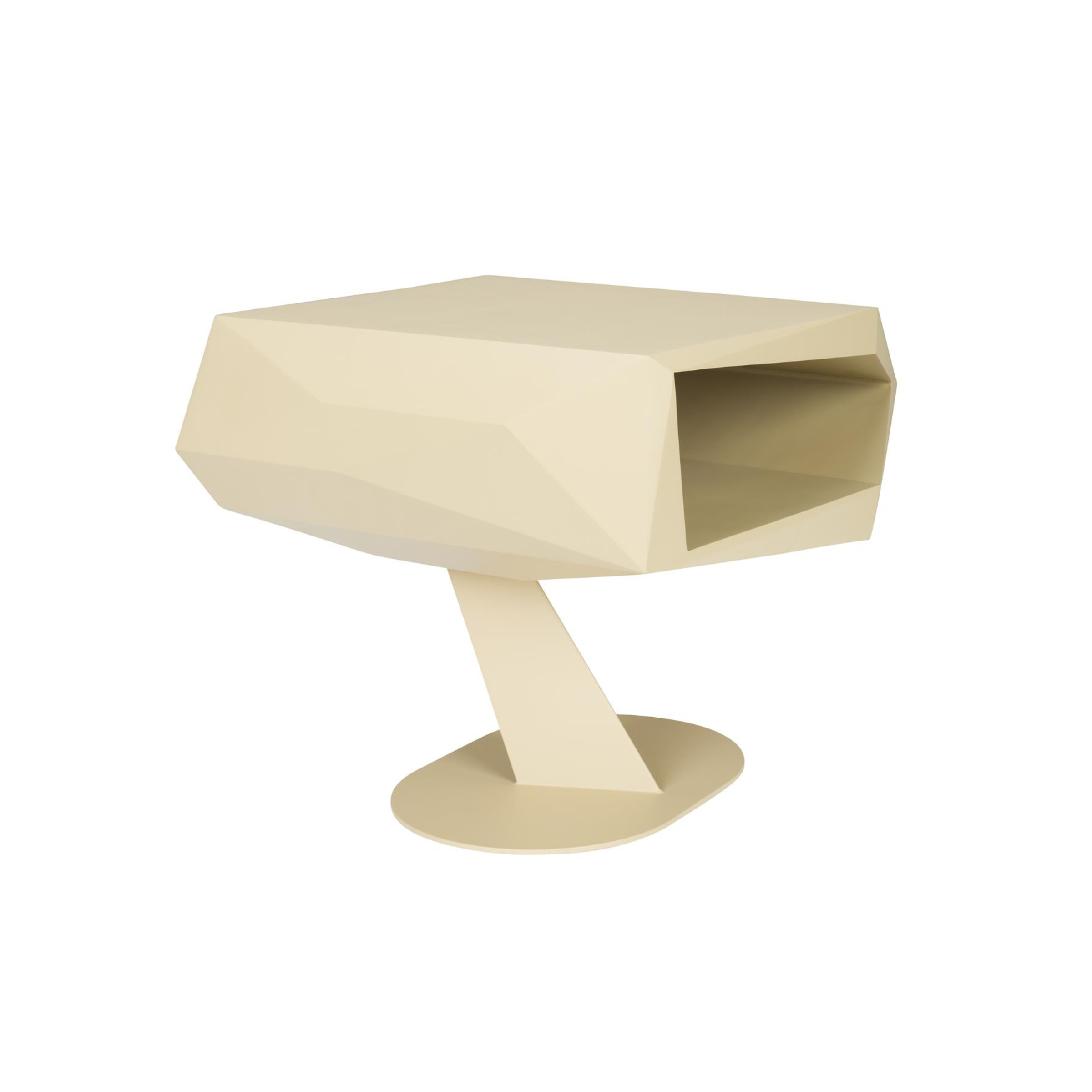 Beige bijzettafel NORTH