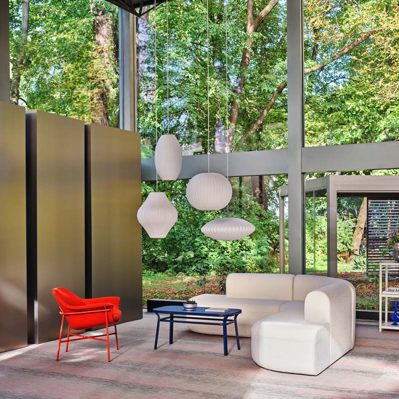 GRACE tafel met metalen basis