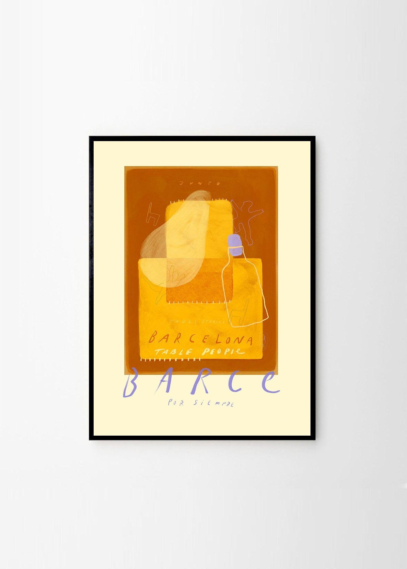 Grafika artystyczna BARCE The Poster Club Eye on Design