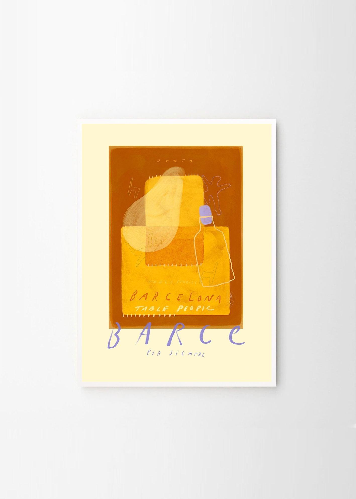 Grafika artystyczna BARCE The Poster Club Eye on Design