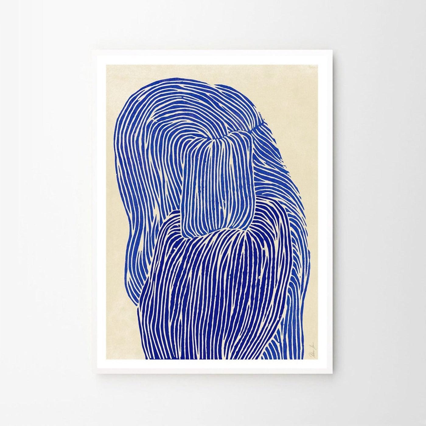 Grafika artystyczna DEEP BLUE The Poster Club Eye on Design