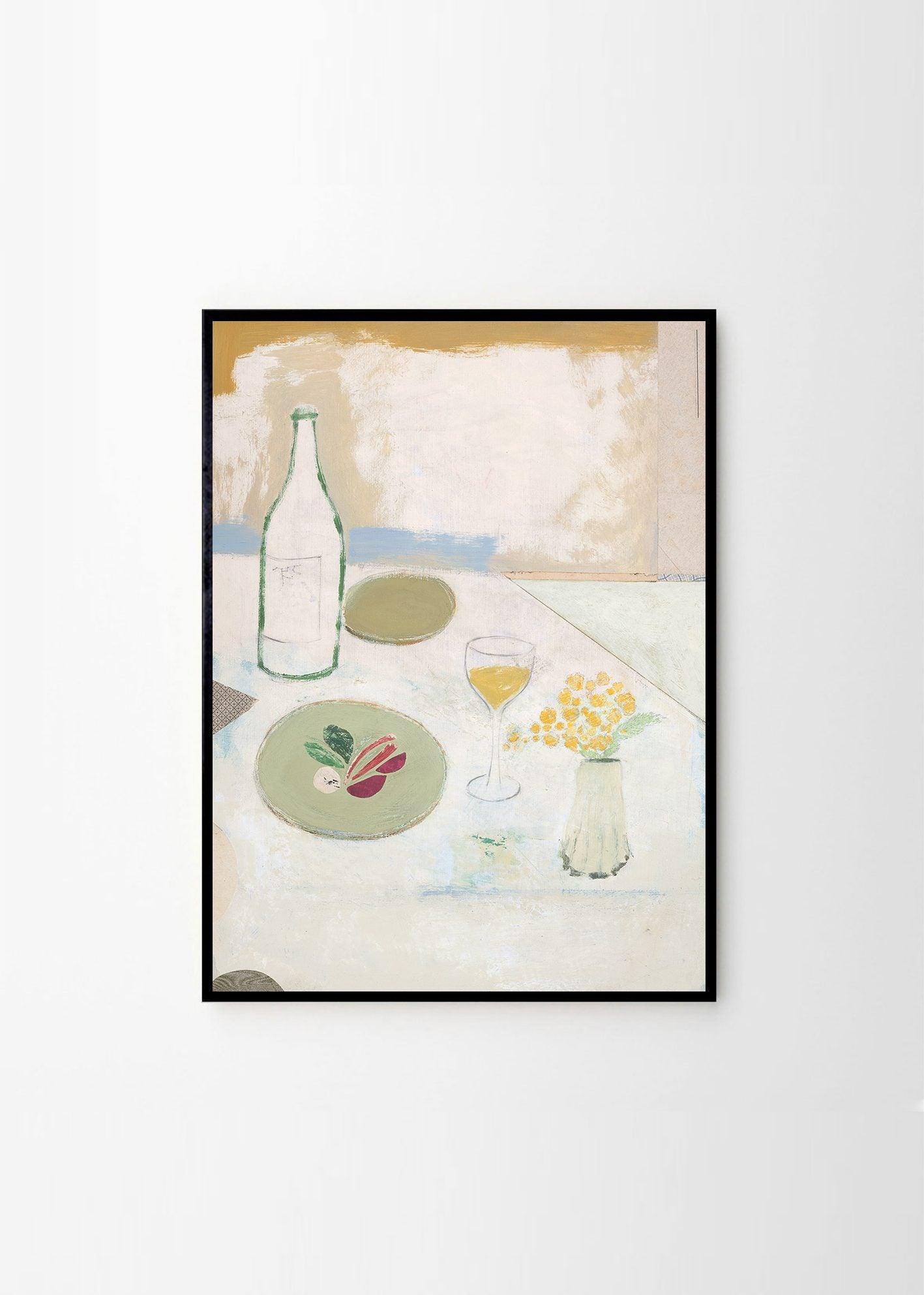 Grafika artystyczna FLEURS JAUNES The Poster Club Eye on Design