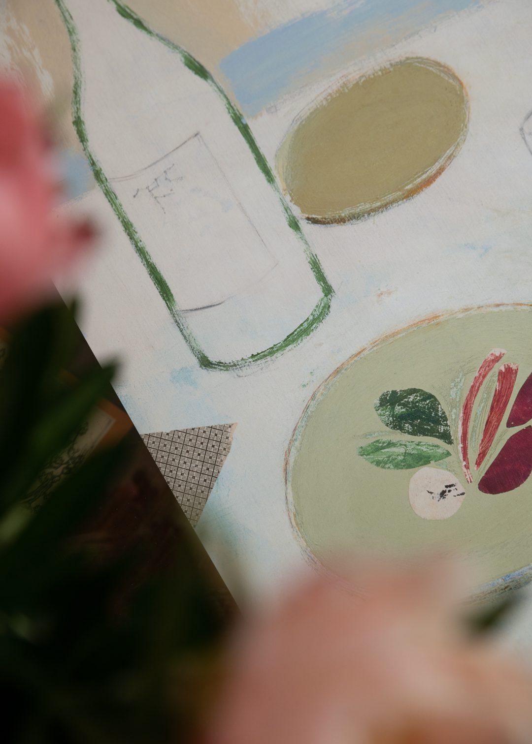 Grafika artystyczna FLEURS JAUNES The Poster Club Eye on Design