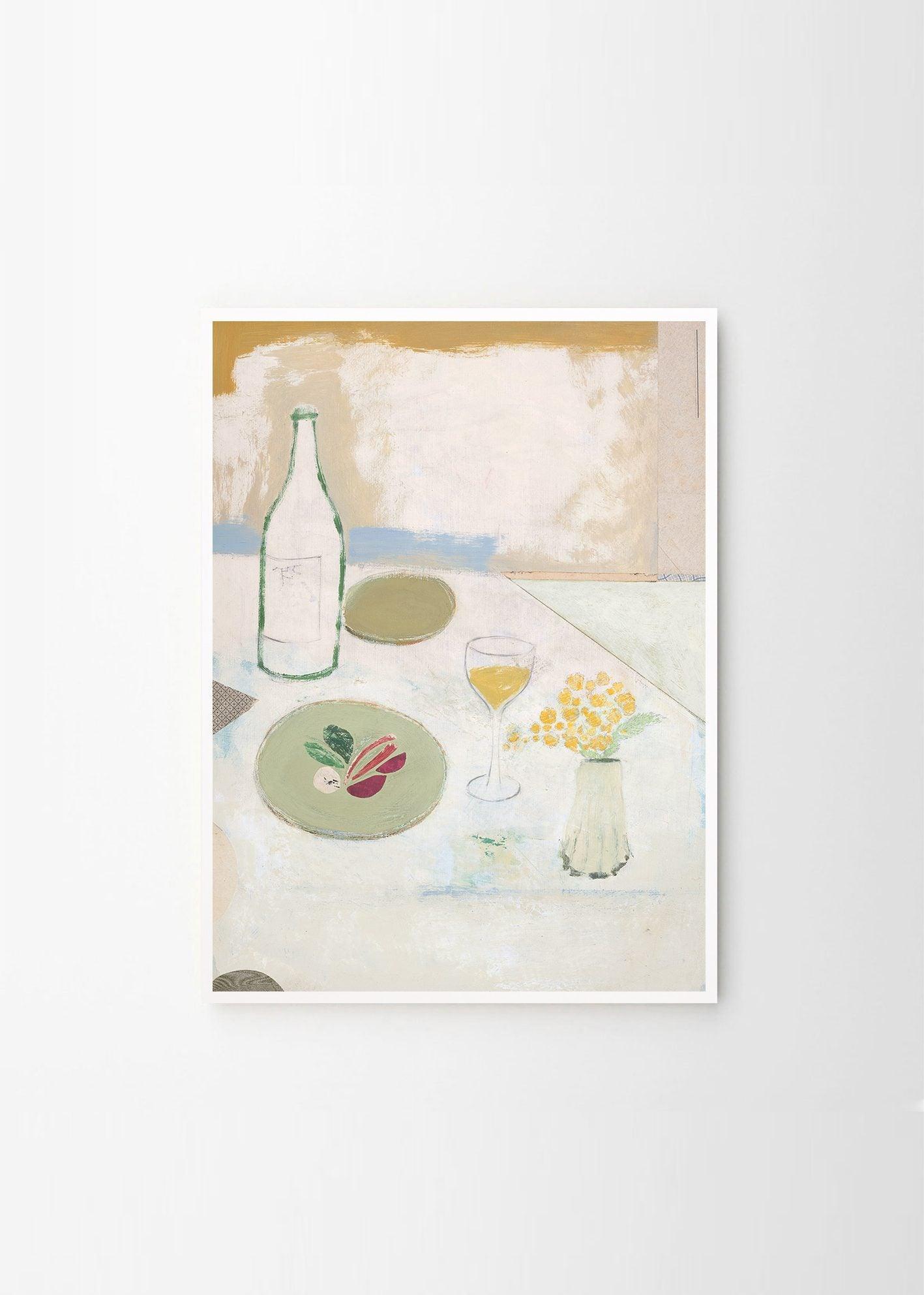 Grafika artystyczna FLEURS JAUNES The Poster Club Eye on Design