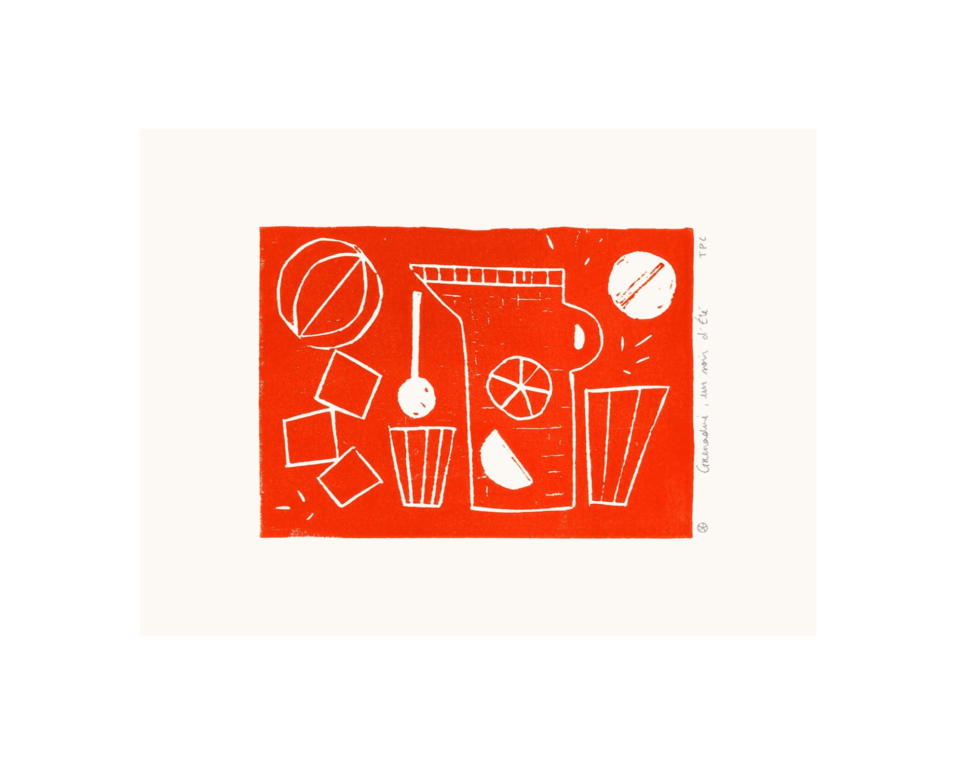 Grafika artystyczna GRENADINE The Poster Club Eye on Design