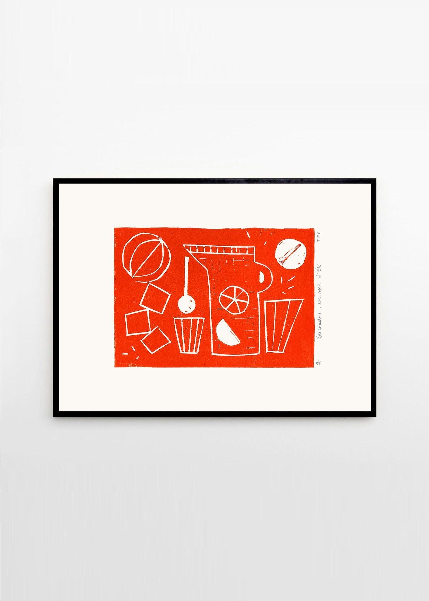 Grafika artystyczna GRENADINE The Poster Club Eye on Design