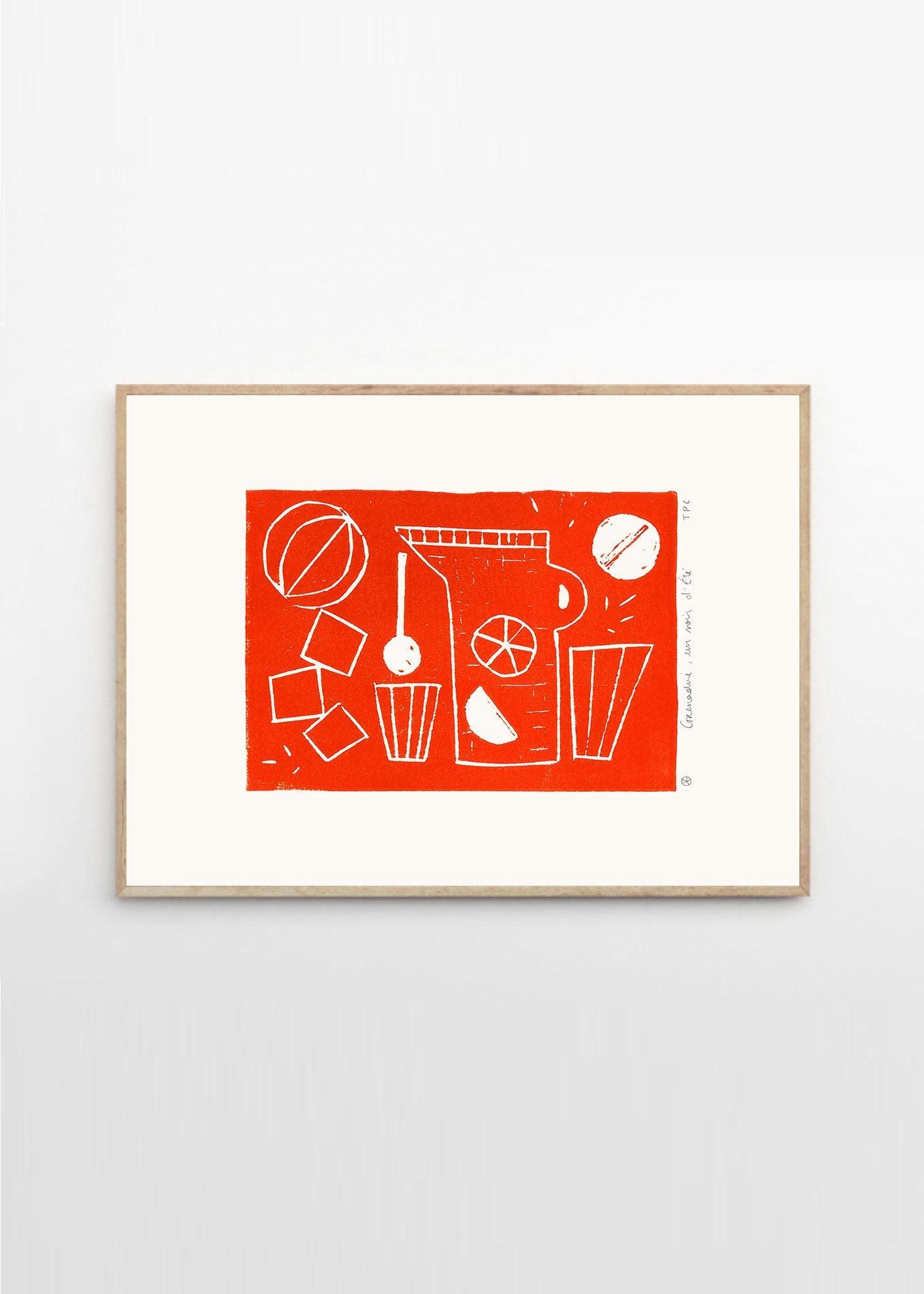 Grafika artystyczna GRENADINE The Poster Club Eye on Design