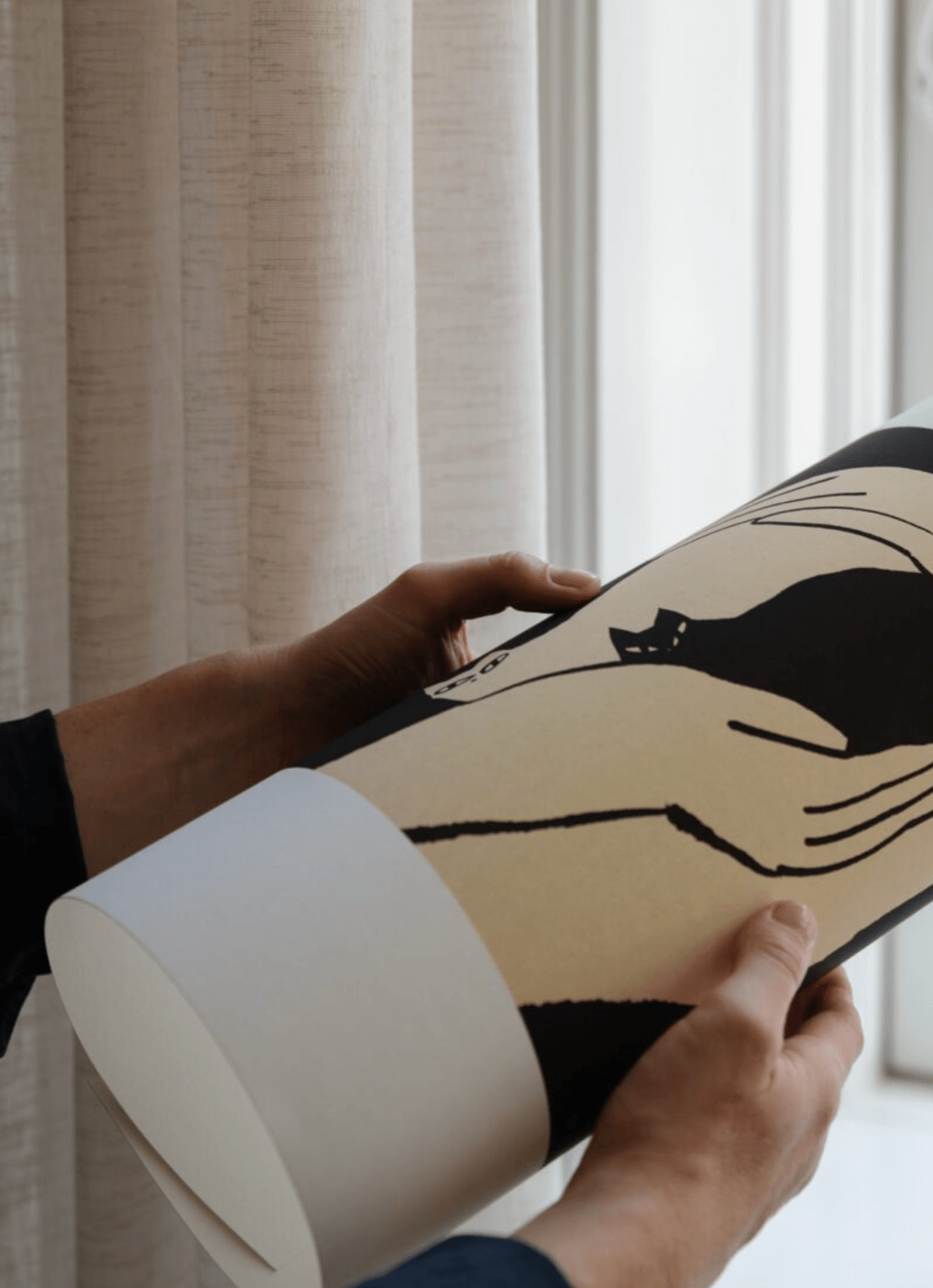 Grafika artystyczna KITTENS The Poster Club Eye on Design