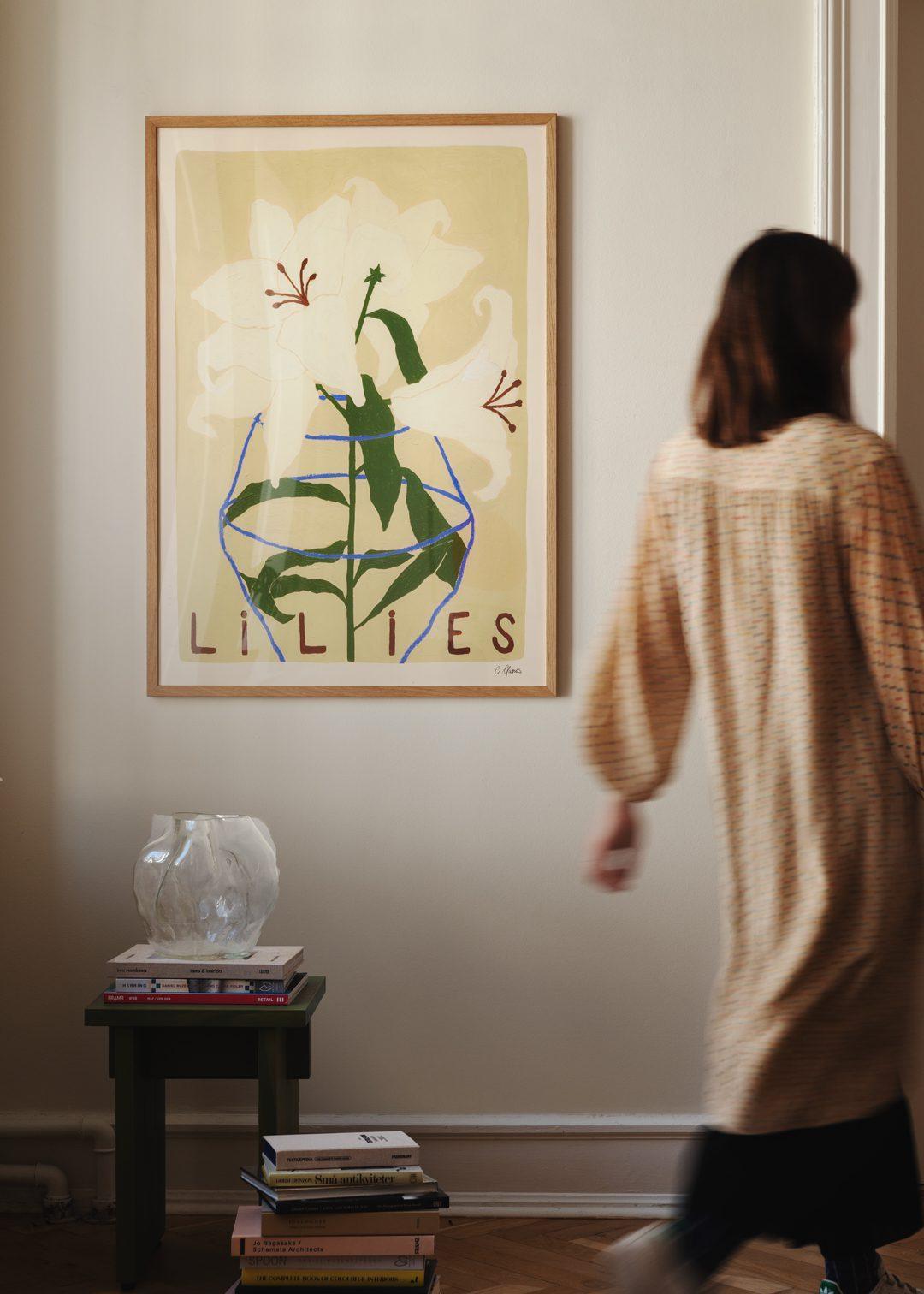 Grafika artystyczna LILIES The Poster Club Eye on Design