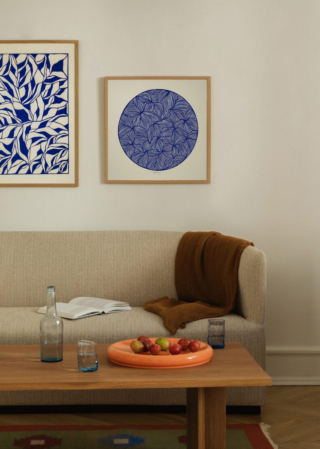 Grafika artystyczna MOON NO. 02 The Poster Club Eye on Design