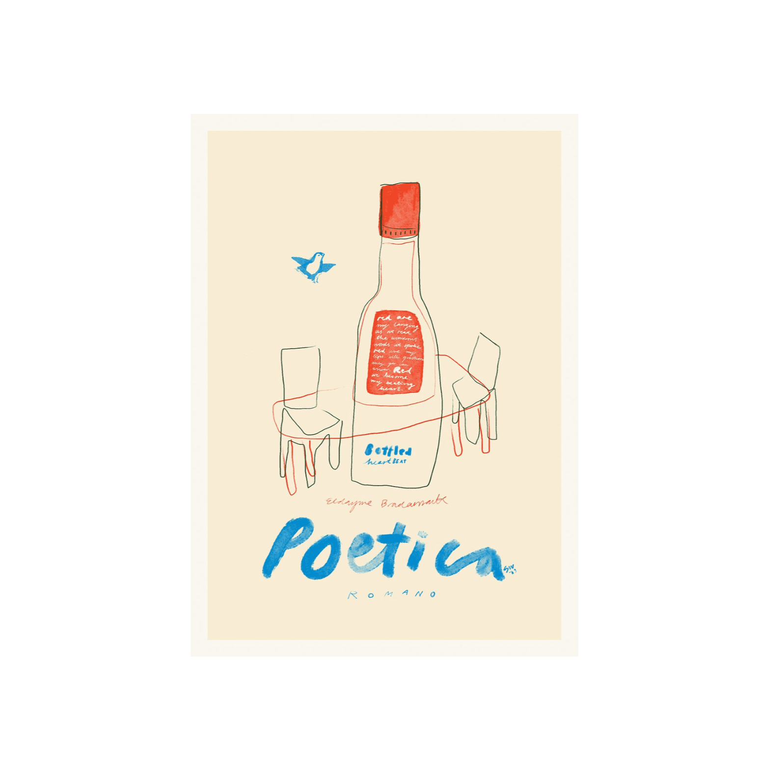 Grafika artystyczna POETICA The Poster Club Eye on Design