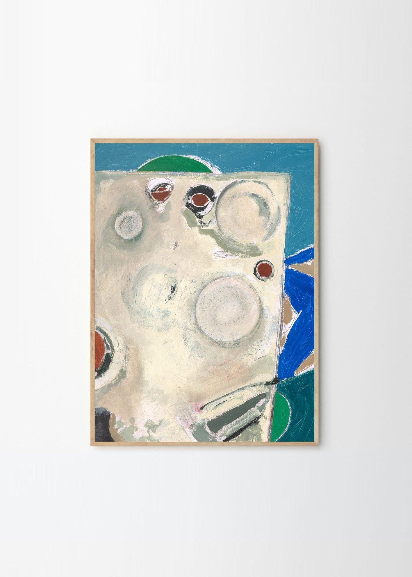 Grafika artystyczna TABLE 8 L'AUBERGE The Poster Club Eye on Design