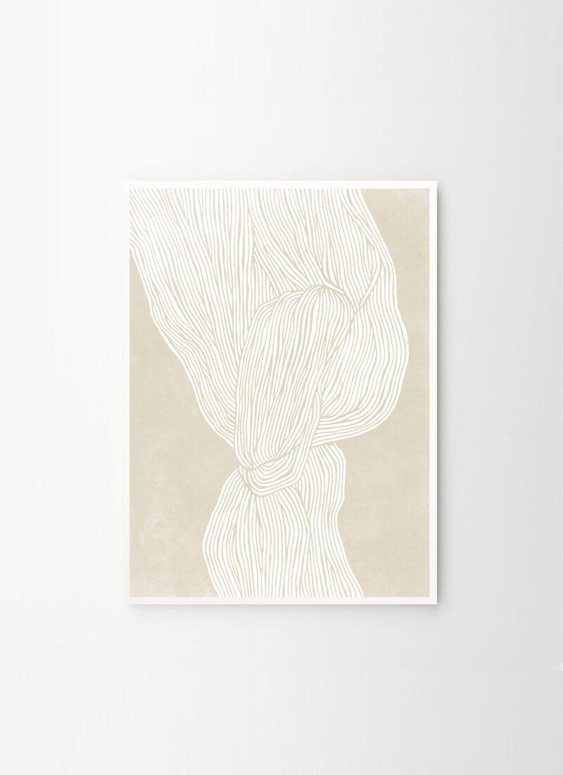 Grafika artystyczna THE LINE NO. 07 The Poster Club Eye on Design