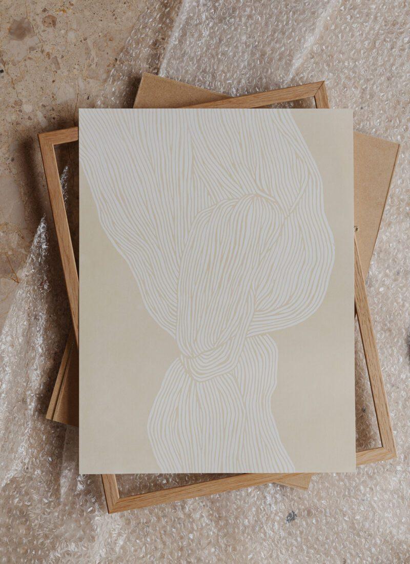 Grafika artystyczna THE LINE NO. 07 The Poster Club Eye on Design