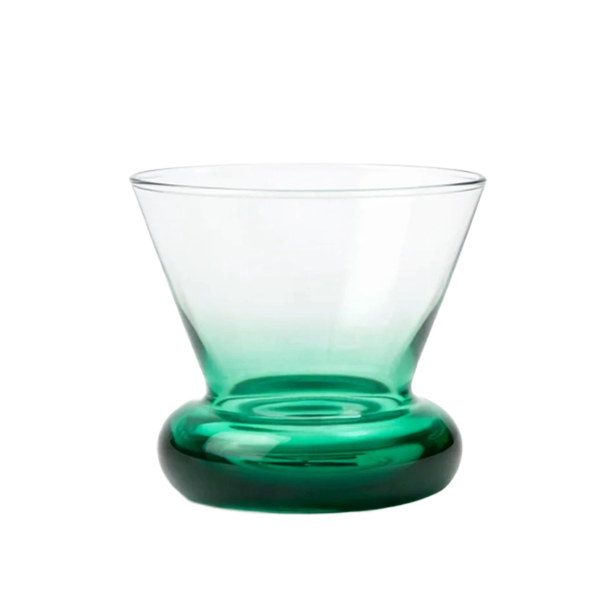 ORIO Glass Green Blown Glass Cup