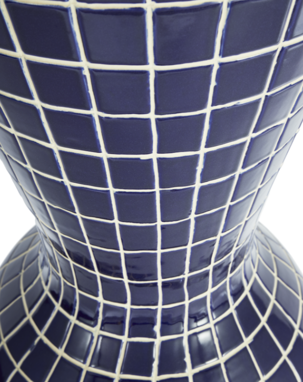 Vaas HAMAM donkerblauw