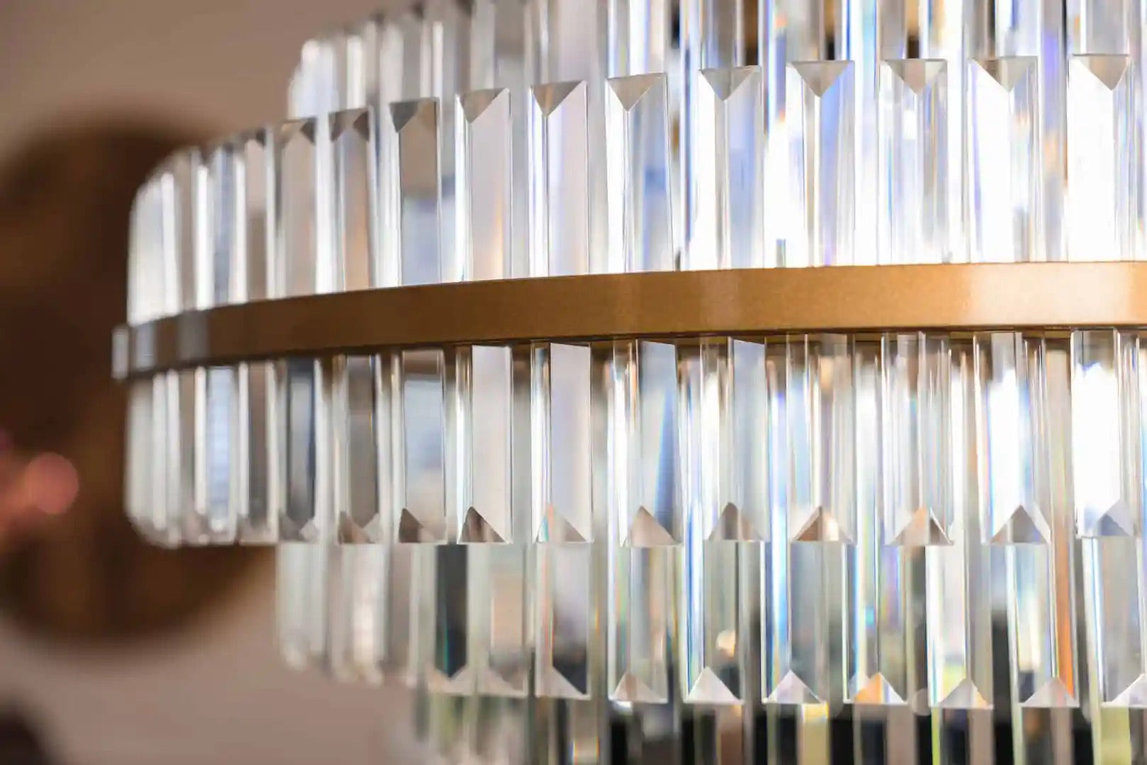 Kristalllüster DESIRE mit Gold