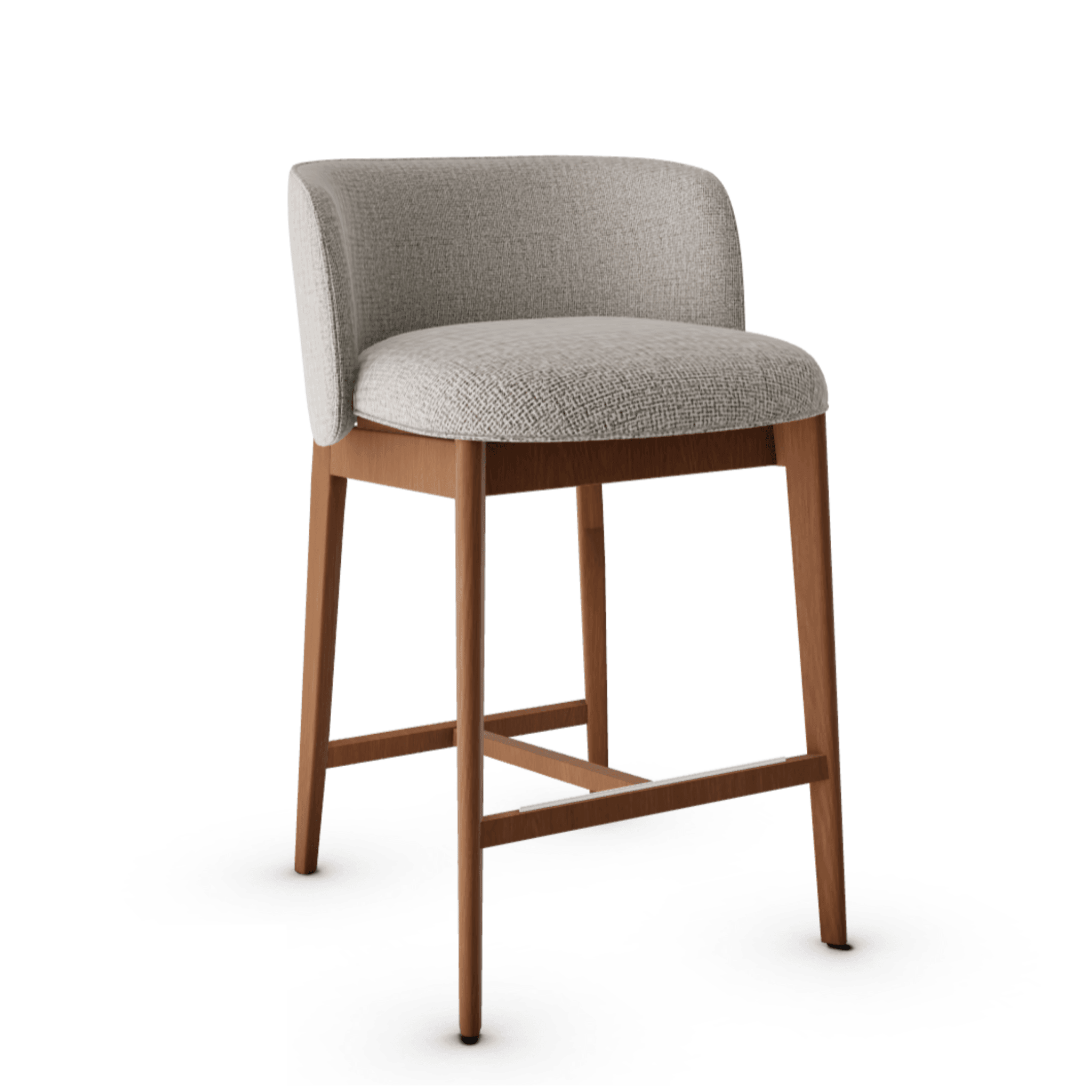 Hoker ABREY boucle beżowy do kuchni – Calligaris