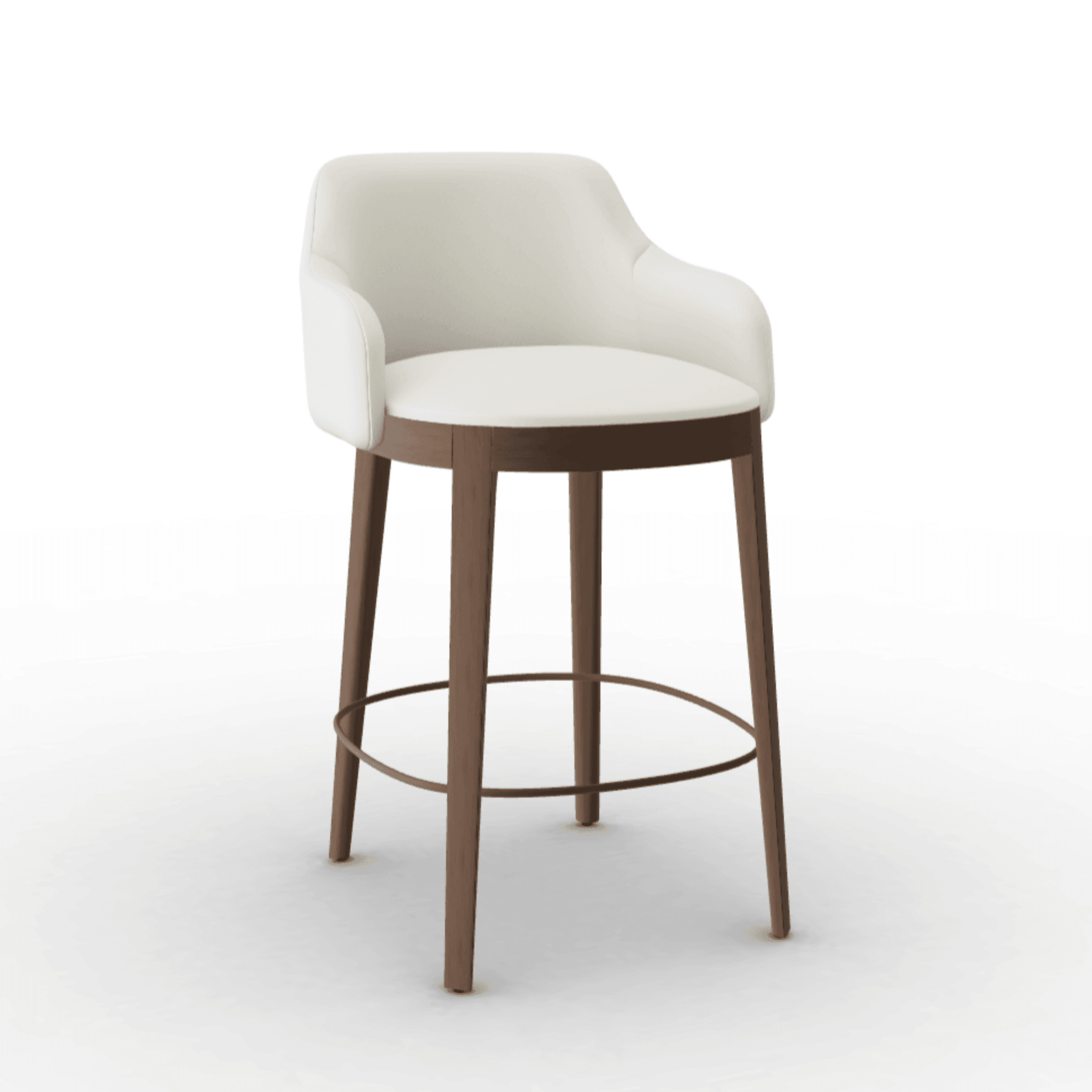 Hoker ADÈL boucle kremowy Calligaris ciemnobrązowa Eye on Design