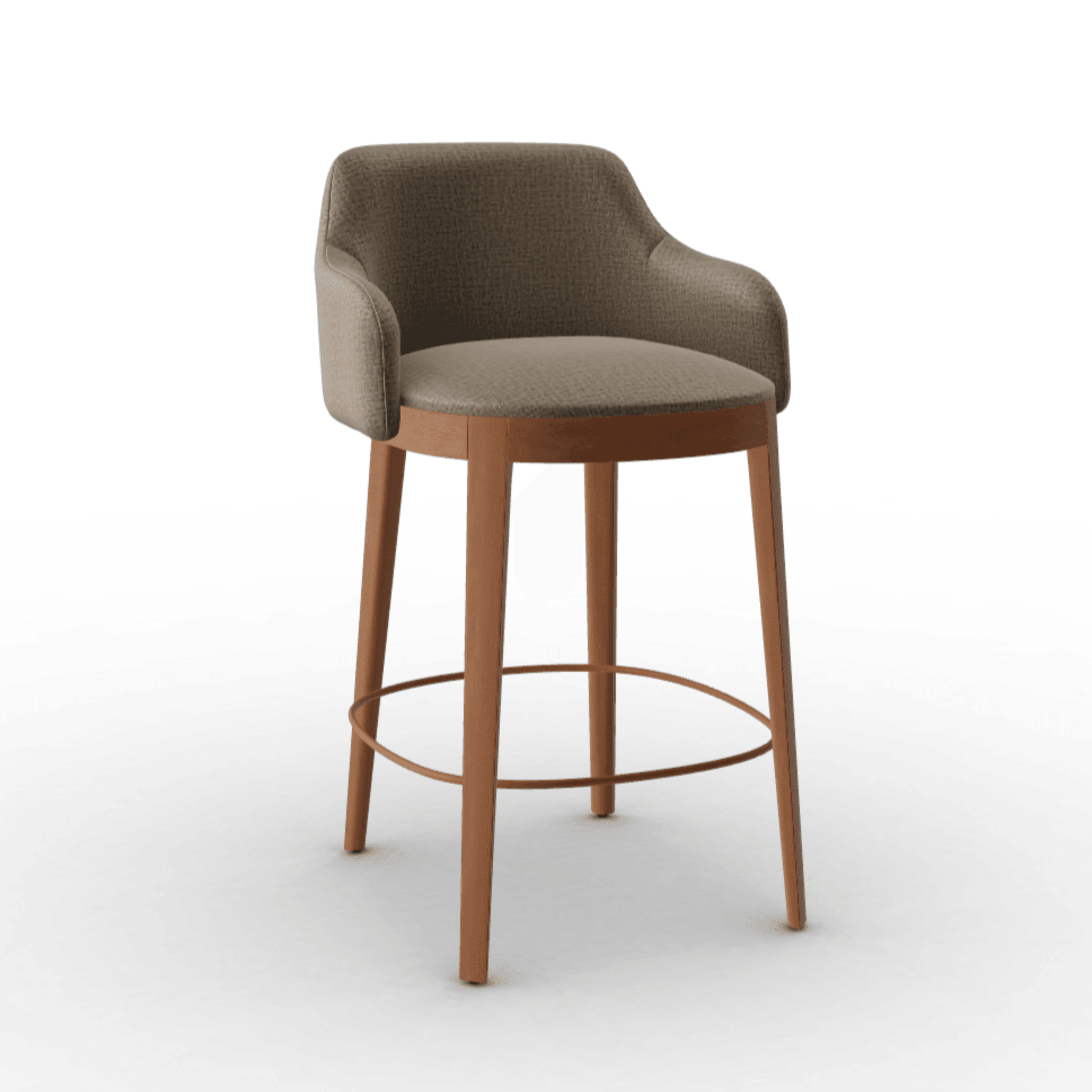 Hoker ADÈL melanż beżowy Calligaris orzech włoski Eye on Design