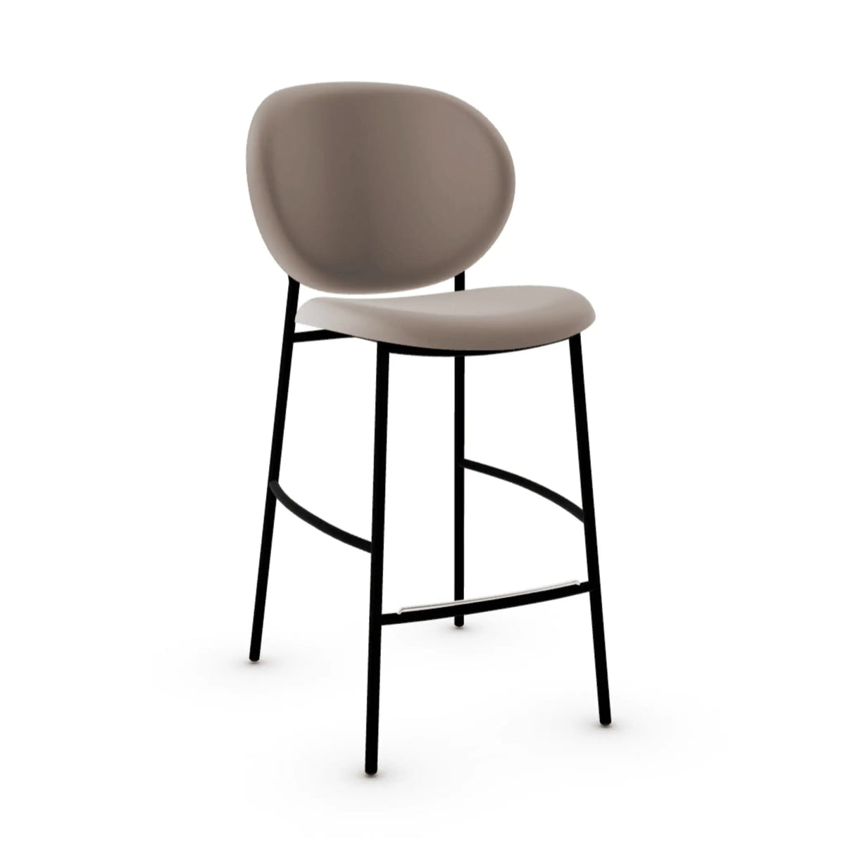 Hoker aksamitny INÈS piaskowy do kuchni – Calligaris