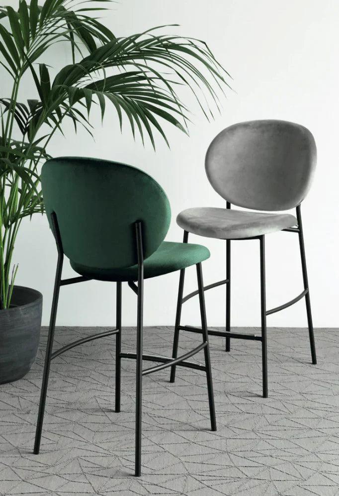 Hoker aksamitny INÈS różowy Calligaris Eye on Design
